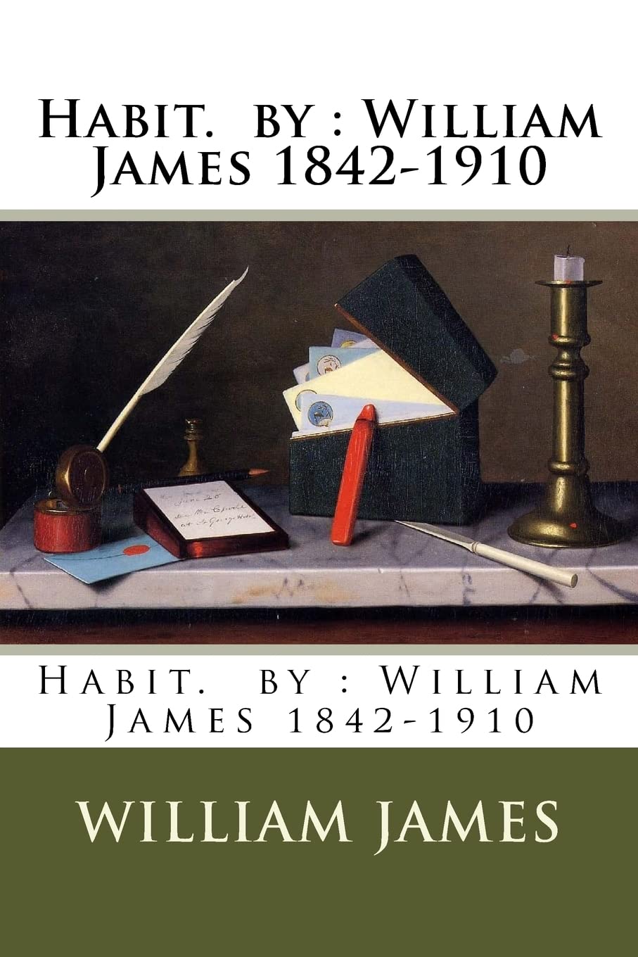 Habit. by : William James 1842-1910 Contemporary literature