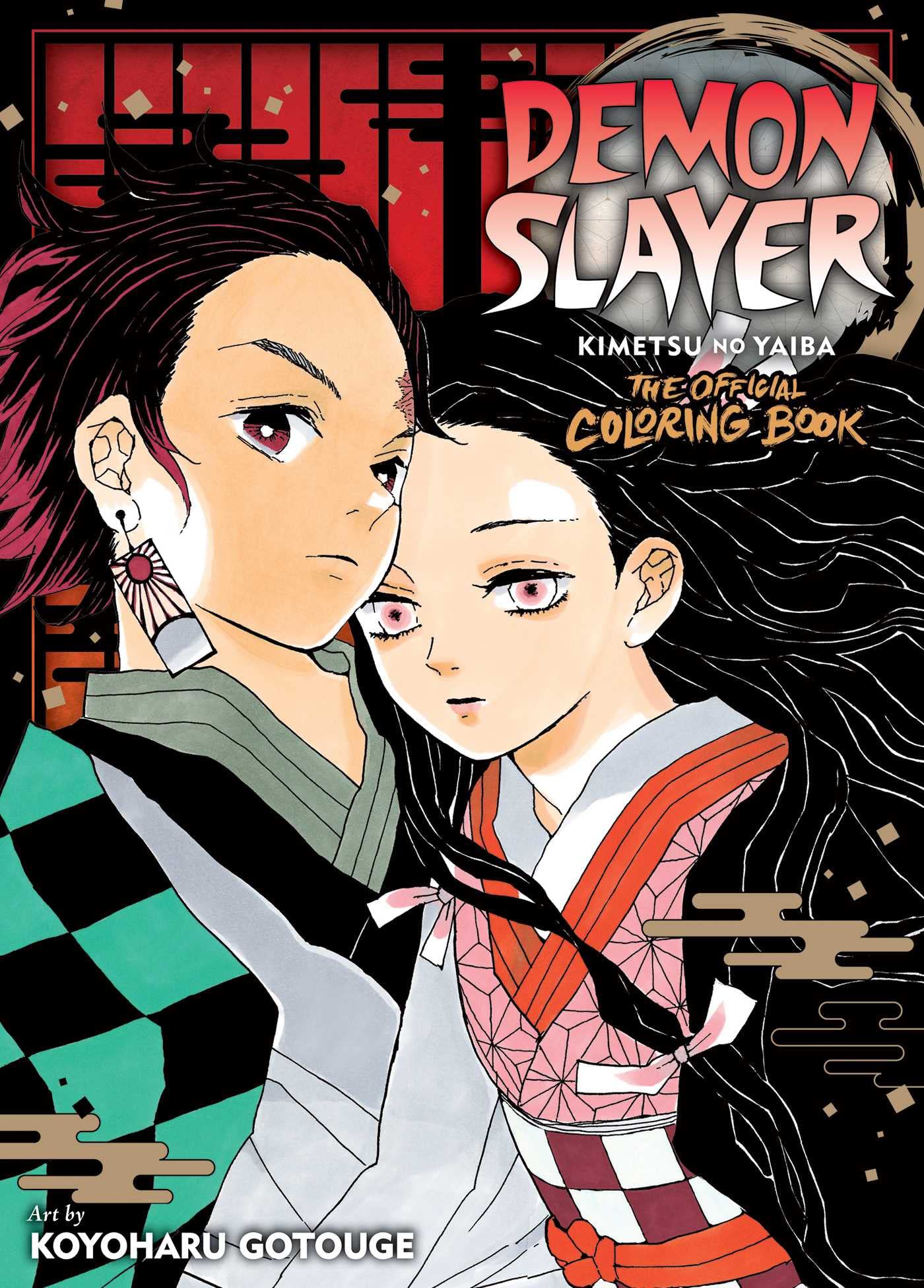 Demon Slayer: Kimetsu No Yaiba: The Official Coloring Book Manga