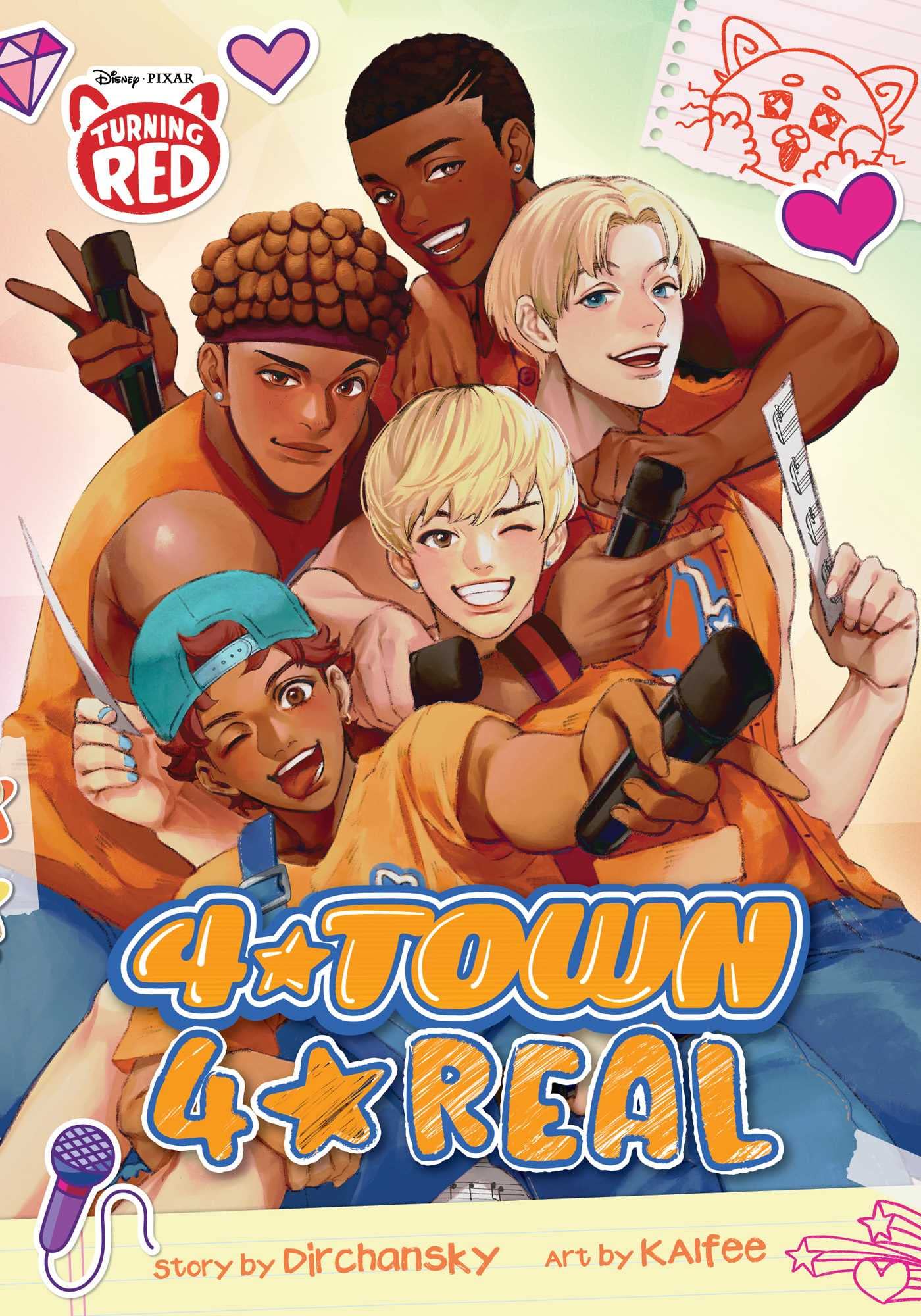 Disney and Pixar's Turning Red: 4*town 4*real Manga
