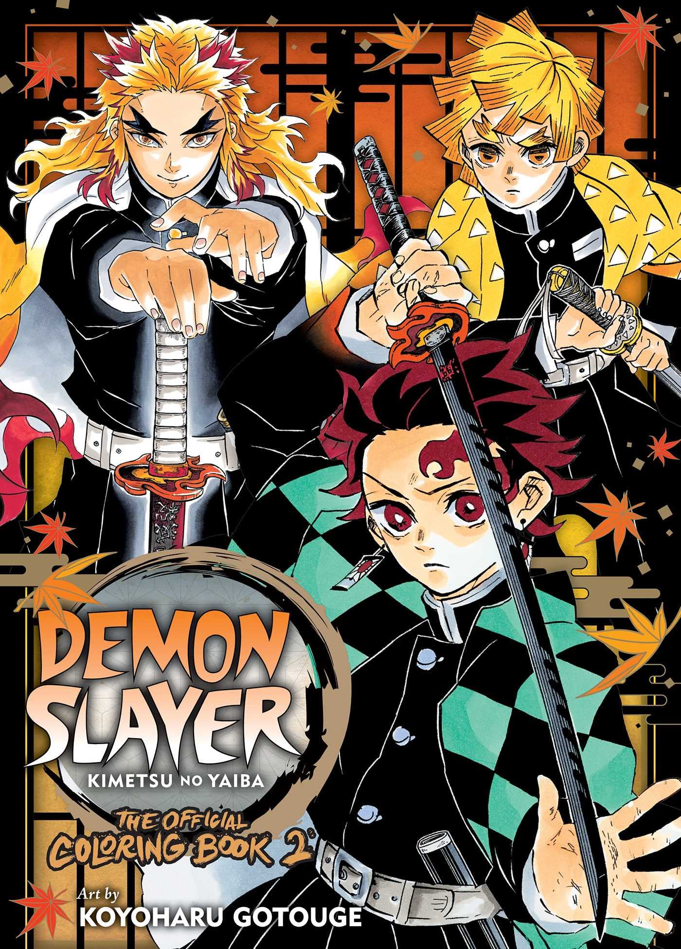 Demon Slayer: Kimetsu no Yaiba: The Official Coloring Book 2 Manga