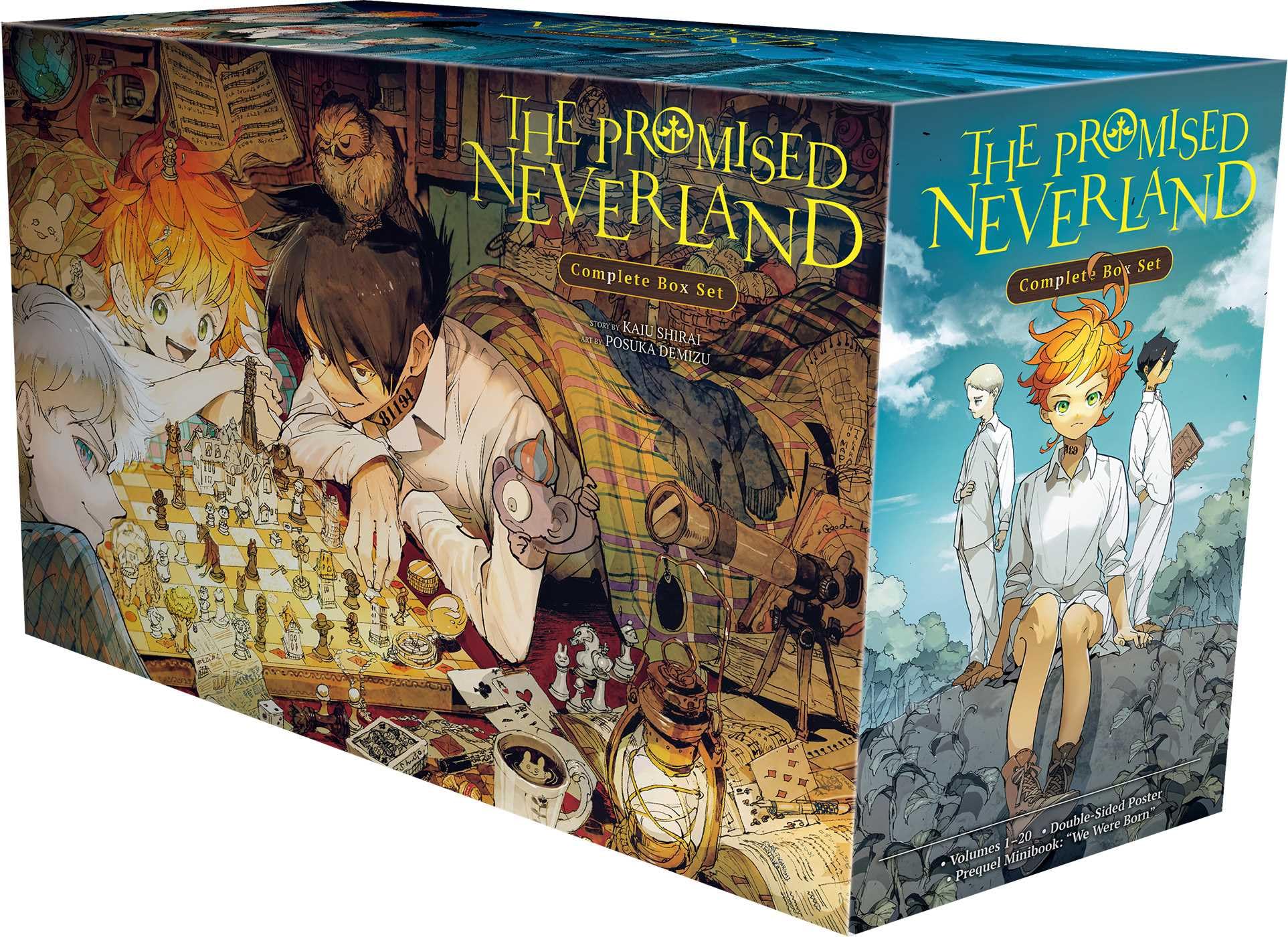 The Promised Neverland Complete Box Set: Includes volumes 1-20 with premium (Promised Neverland, 1-20) Contemporary literature