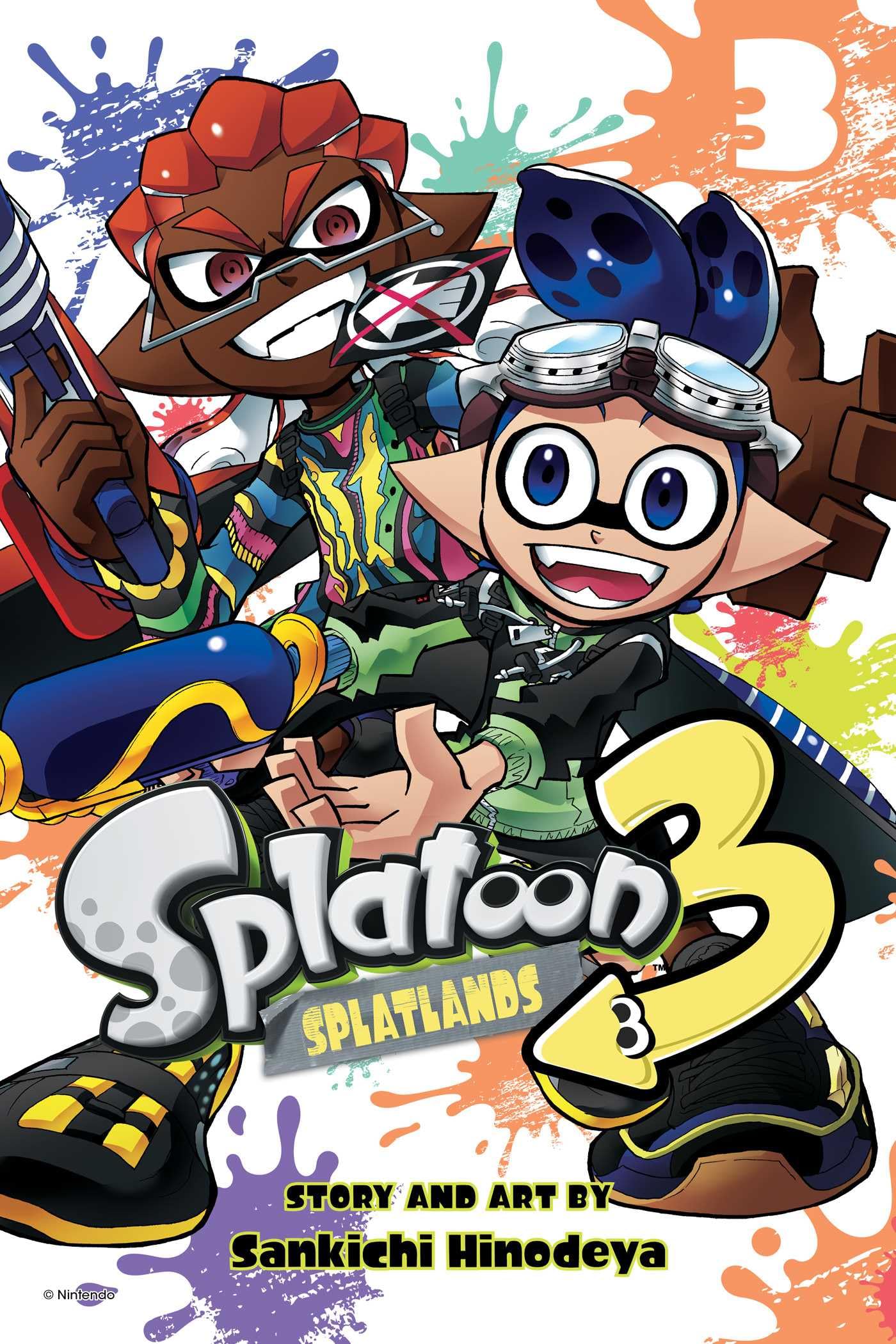 Splatoon 3: Splatlands, Vol. 3 (SPLATOON 3 SPLATLANDS GN, Band 3) Manga
