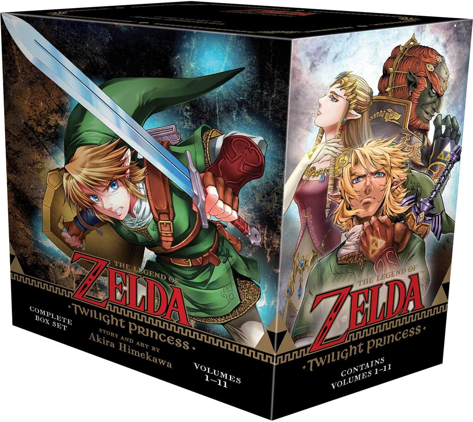 The Legend of Zelda: Twilight Princess Complete Box Set: Includes volumes 1-11 with premium Manga