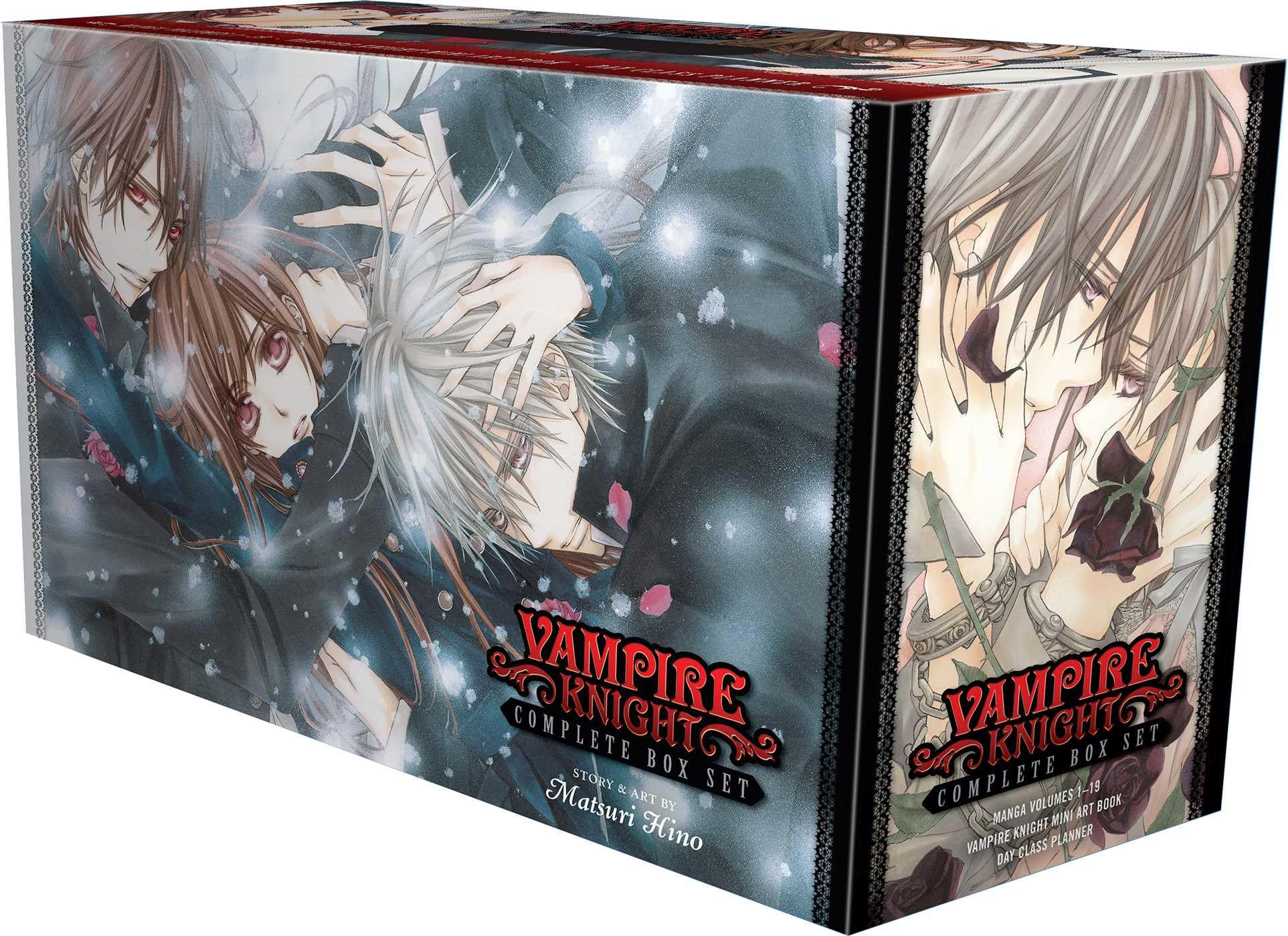 Vampire Knight Complete Box Set: Includes volumes 1-19 with premiums Horror & Mystery