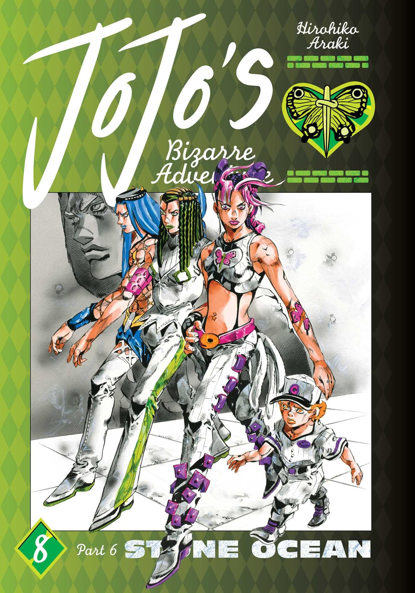 Jojo's Bizarre Adventure: Part 6--Stone Ocean, Vol. 8 (JoJo's Bizarre Adventure, 8, Band 8) Action & Adventure