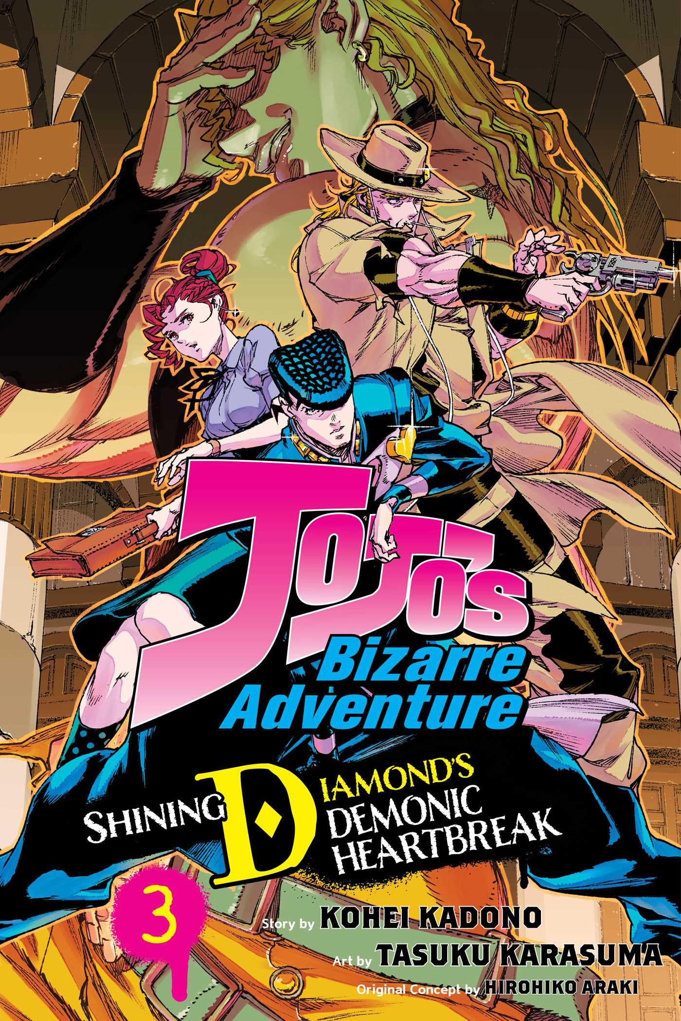 Jojo's Bizarre Adventure: Shining Diamond's Demonic Heartbreak, Vol. 3 Action & Adventure