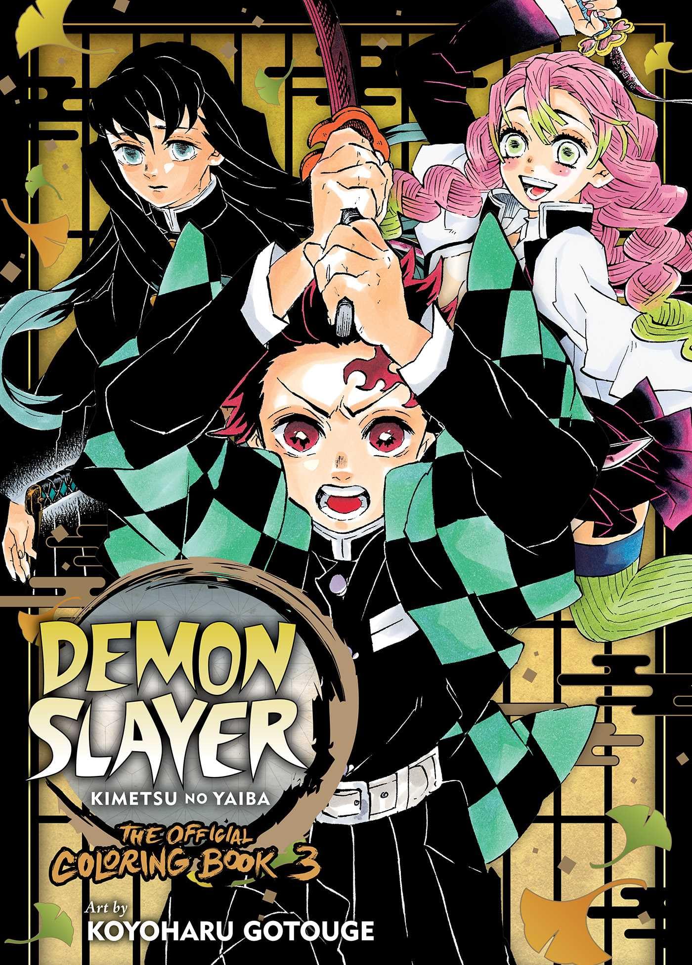 Demon Slayer: Kimetsu No Yaiba: The Official Coloring Book 3 Manga
