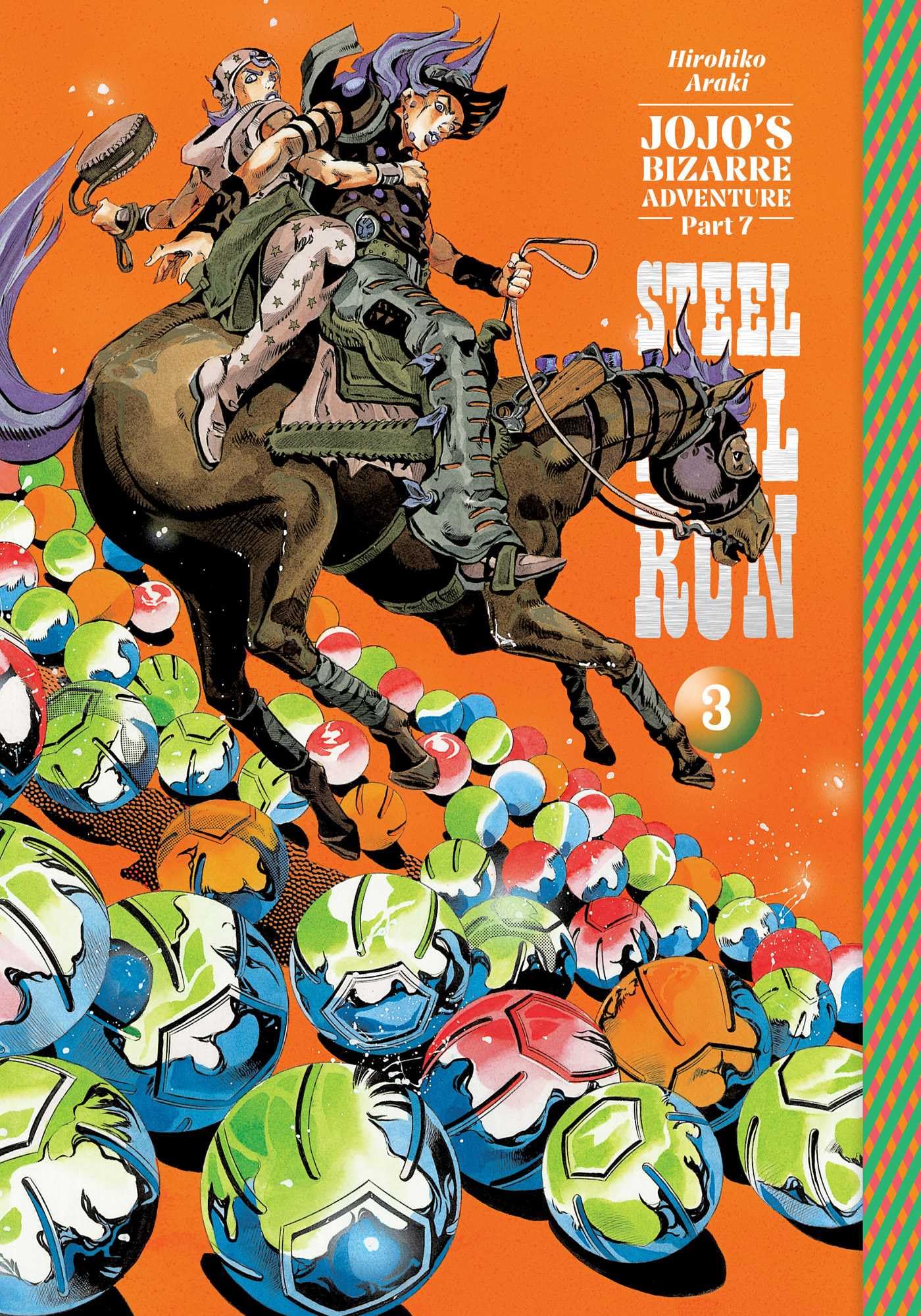 Jojo's Bizarre Adventure: Part 7--Steel Ball Run, Vol. 3 Action & Adventure