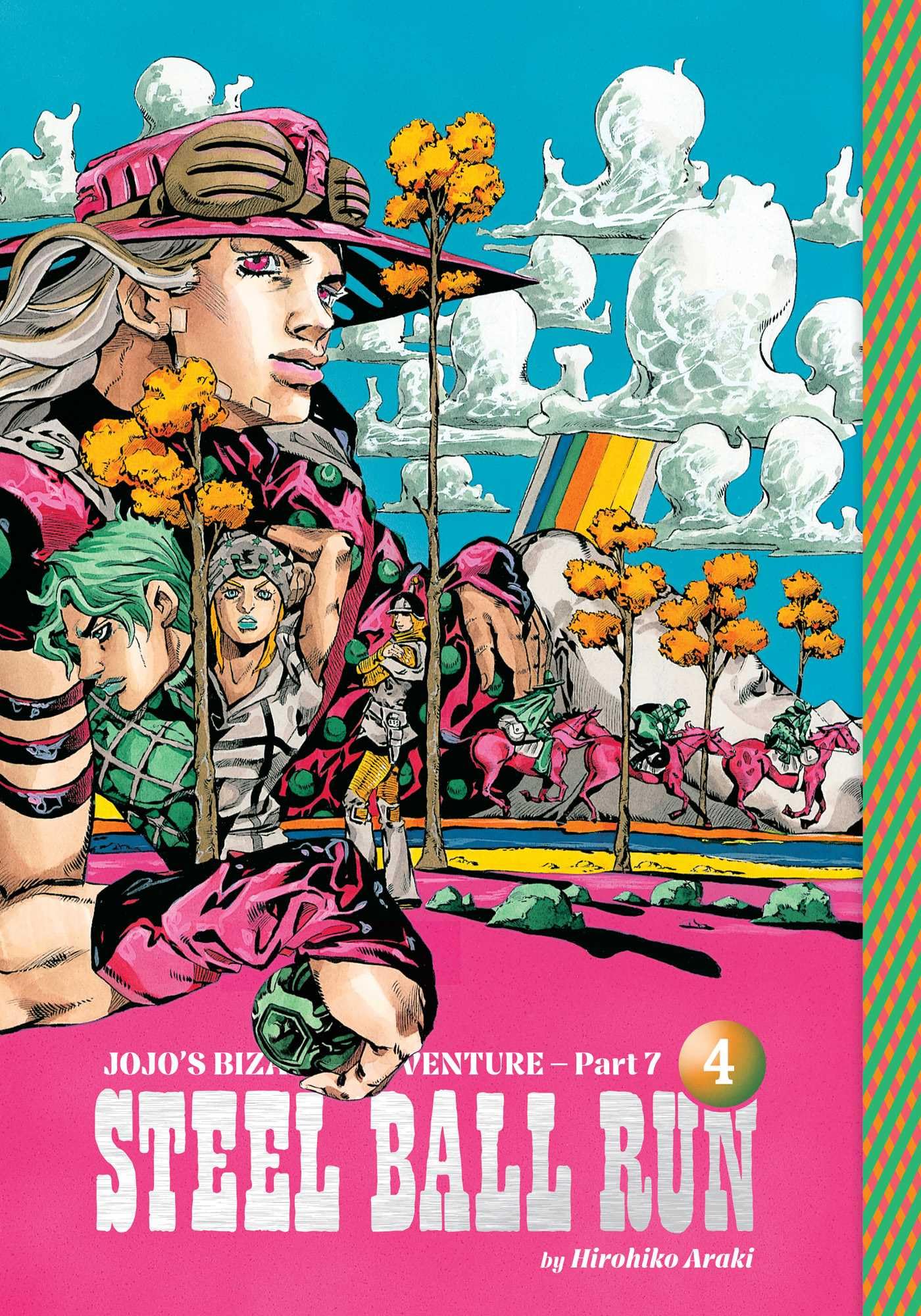 Jojo's Bizarre Adventure: Part 7--Steel Ball Run, Vol. 4 Action & Adventure