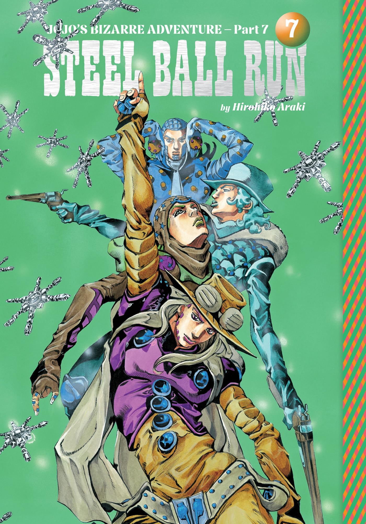 JoJo's Bizarre Adventure: Part 7--Steel Ball Run, Vol. 7 Manga