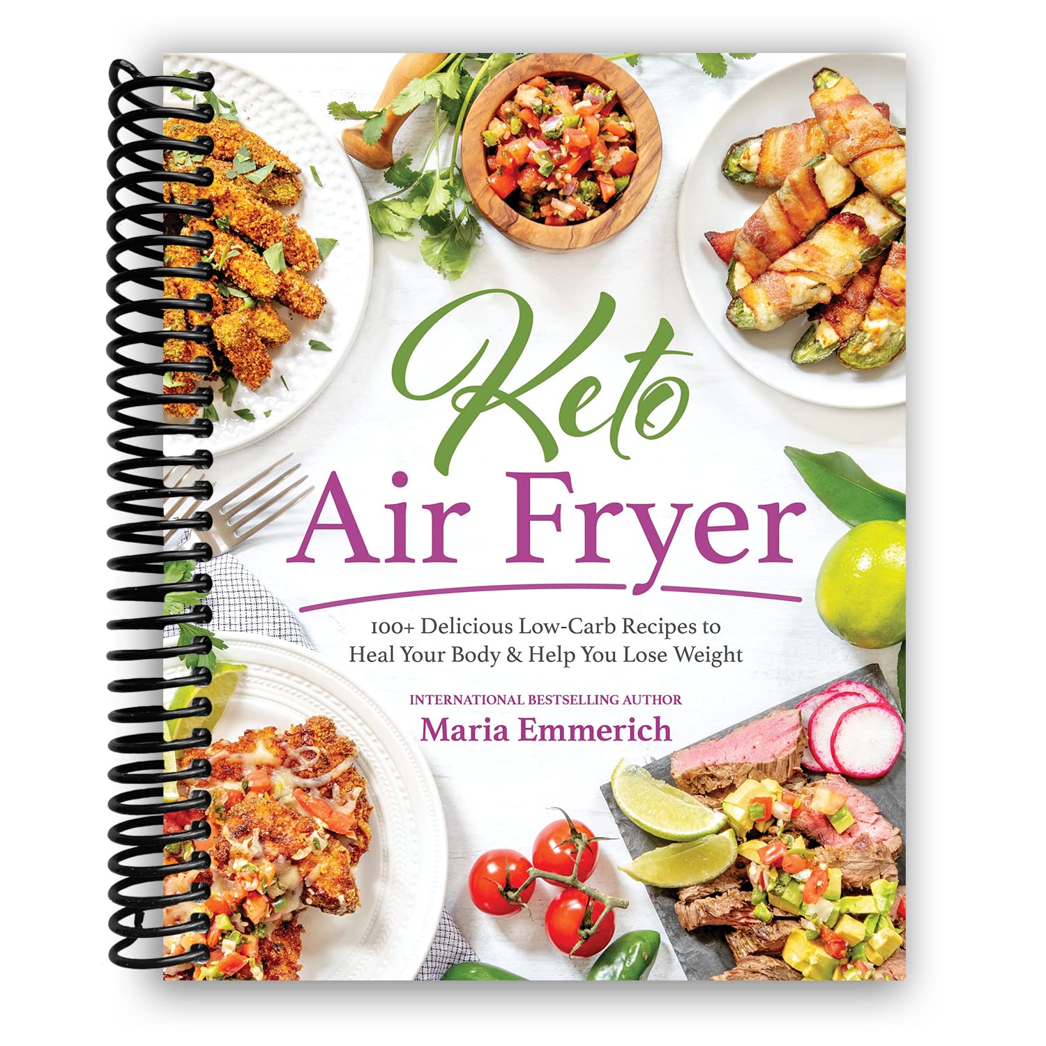 Keto Air Fryer: 100+ Delicious Low-Carb Recipes to Heal Your Body & Help You Lose Weight Books