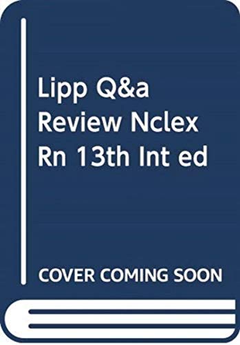 Lipp Q&A Review Nclex-RN 13e (Int Ed) PB Books