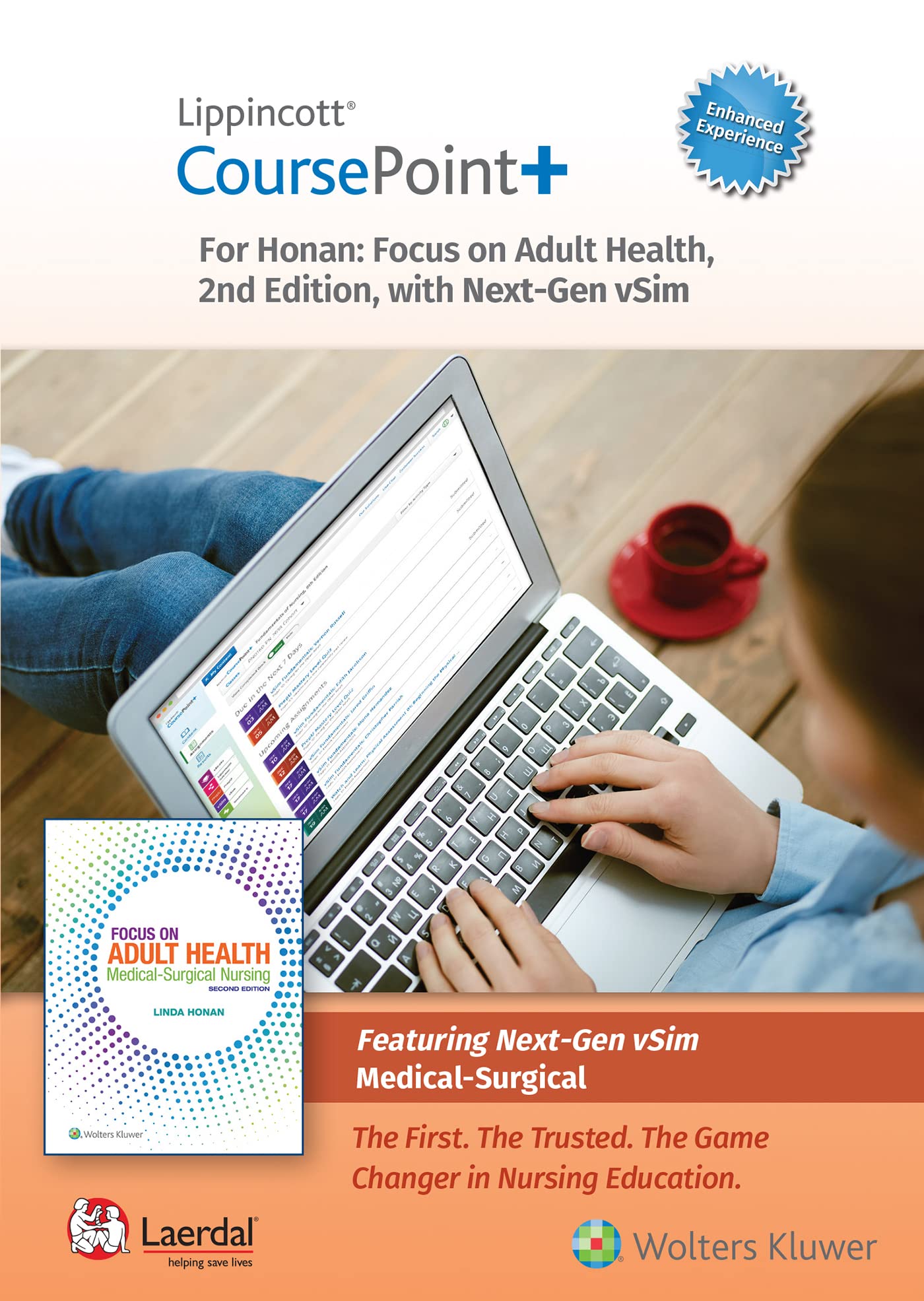 Lippincott Coursepoint+ Enhanced for Honan's Focus on Adult Health Wnextgen Vsim for Nursing Medical-Surgical Medicine