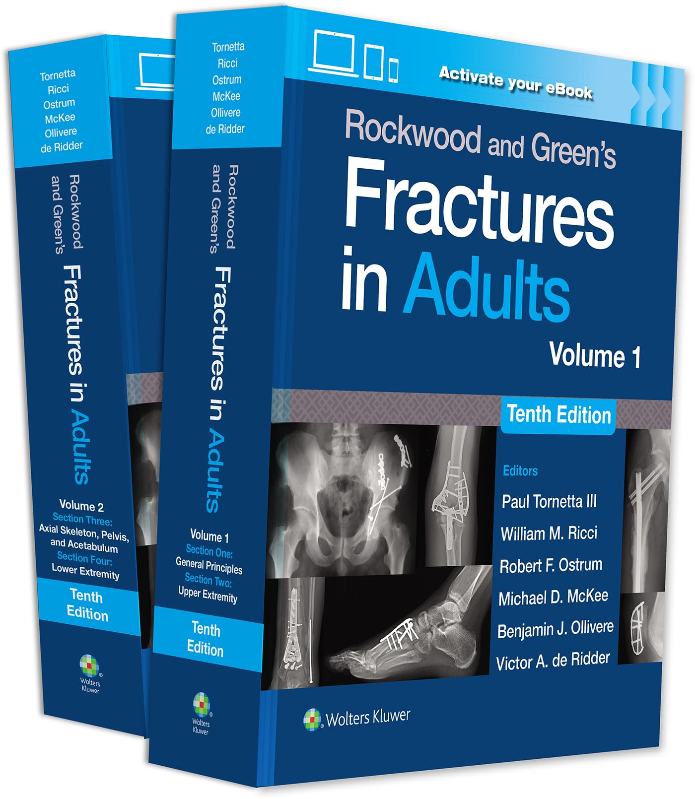Rockwood and Green's Fractures in Adults: Print + eBook with Multimedia. 2 Bände Medicine