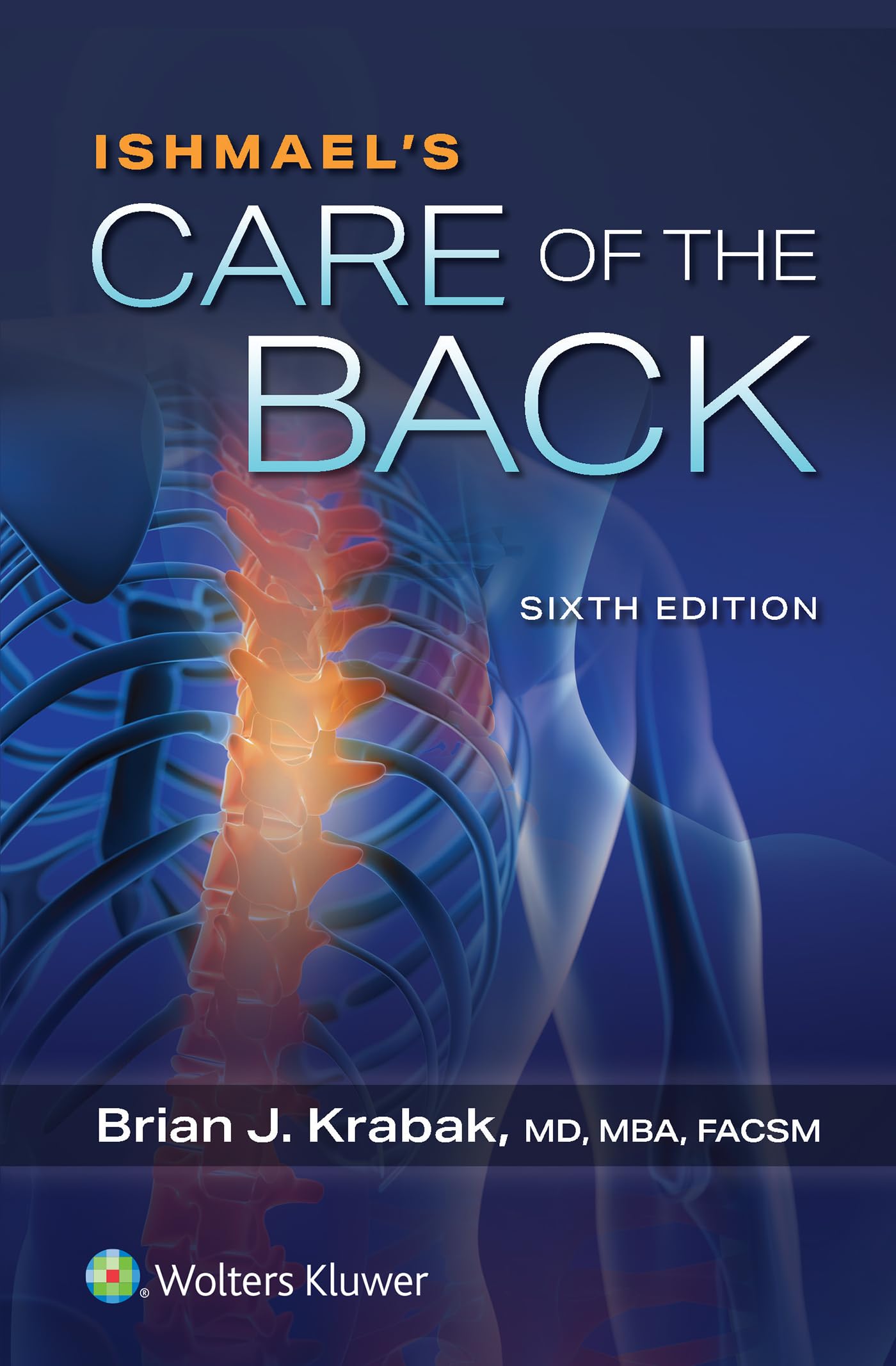 Ishmael's Care of the Back book