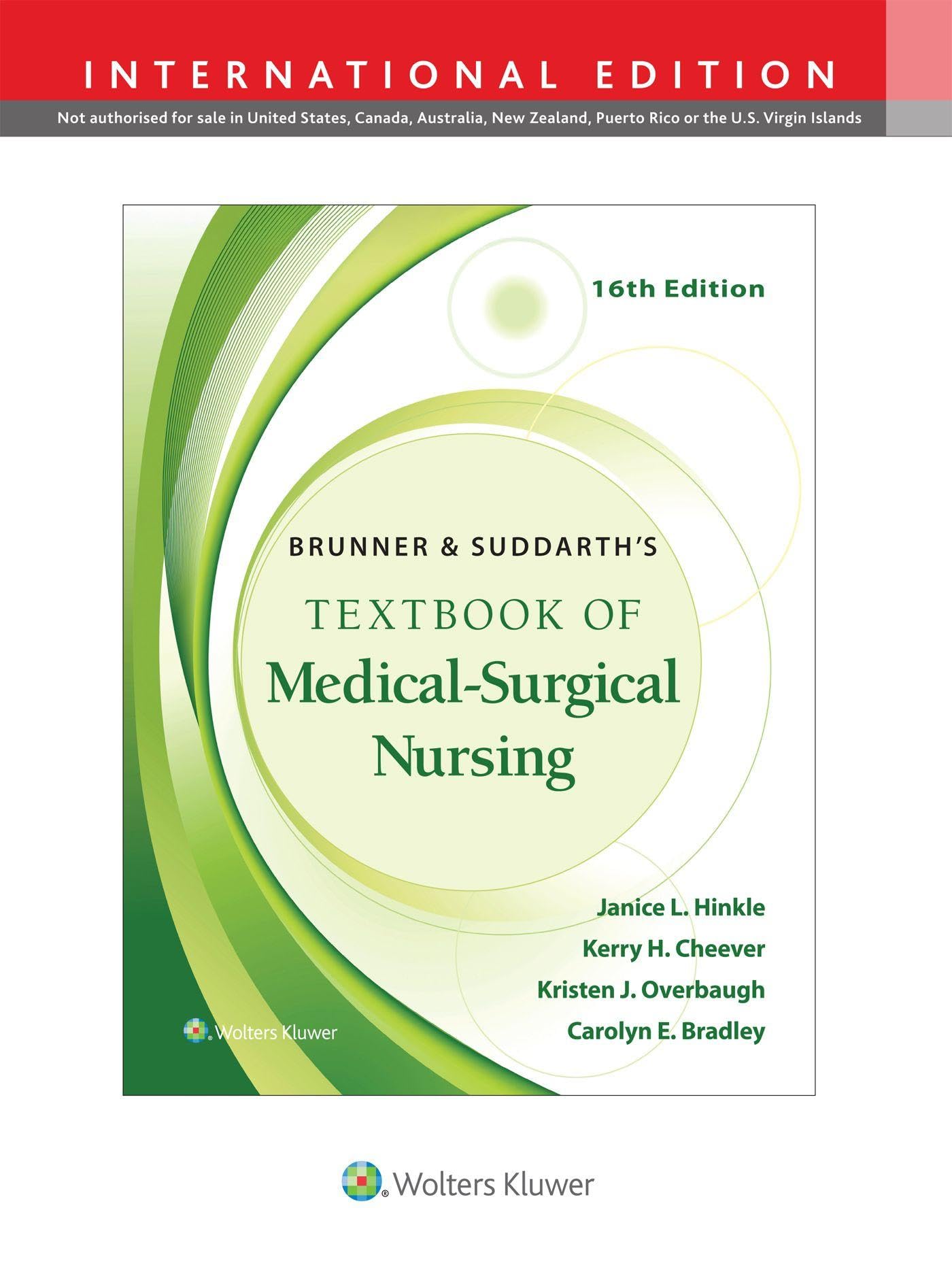 Brunner & Suddarth's Textbook of Medical-Surgical Nursing Medicine