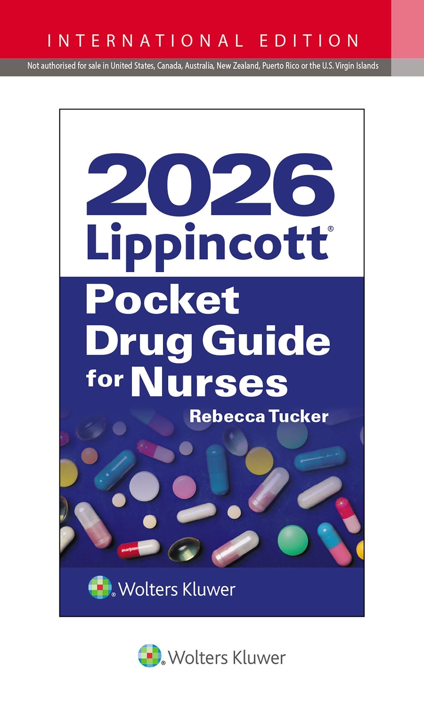 2026 Lippincott Pocket Drug Guide for Nurses Medicine