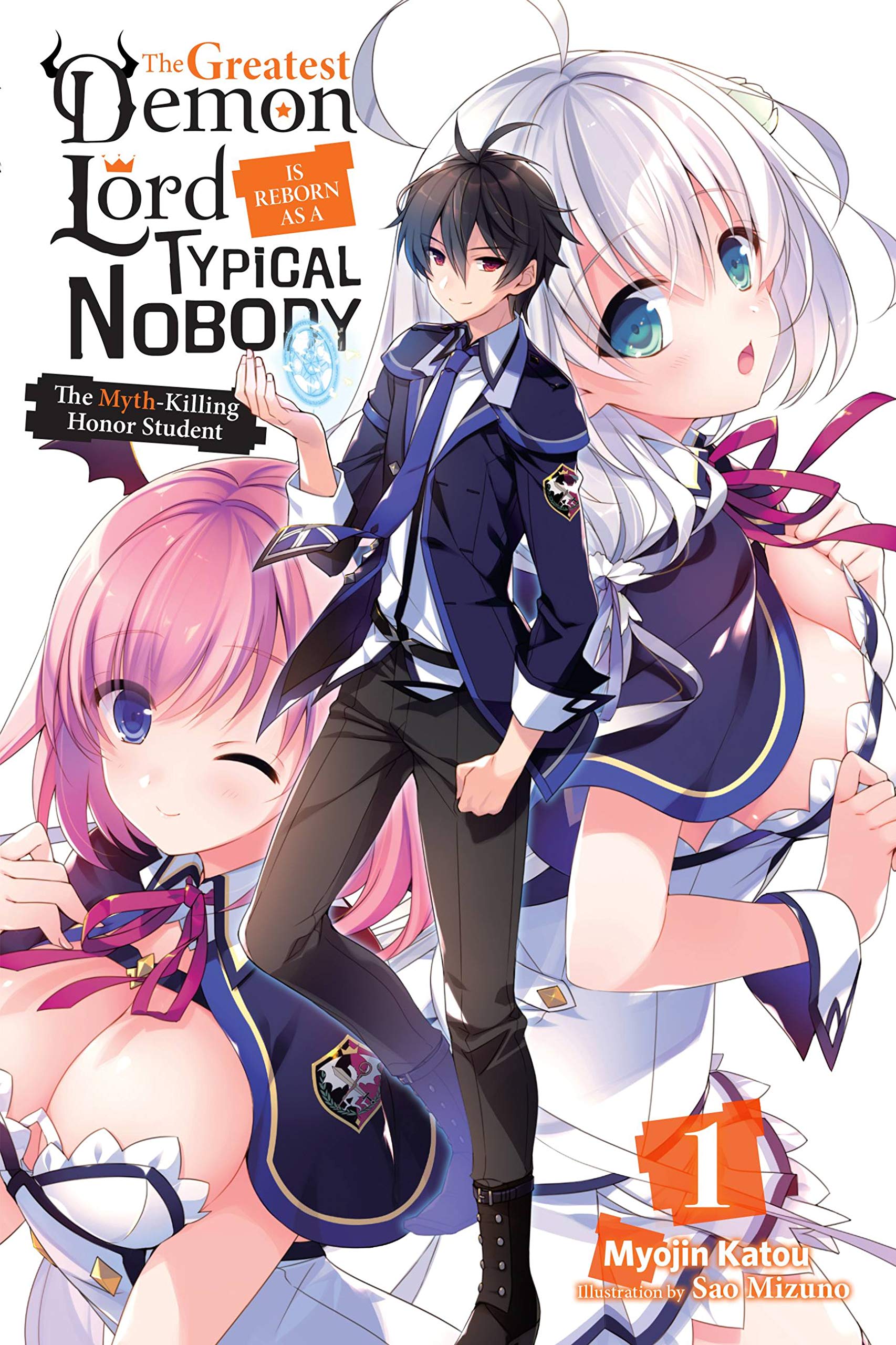 The Greatest Demon Lord Is Reborn as a Typical Nobody, Vol. 1 (light novel) book