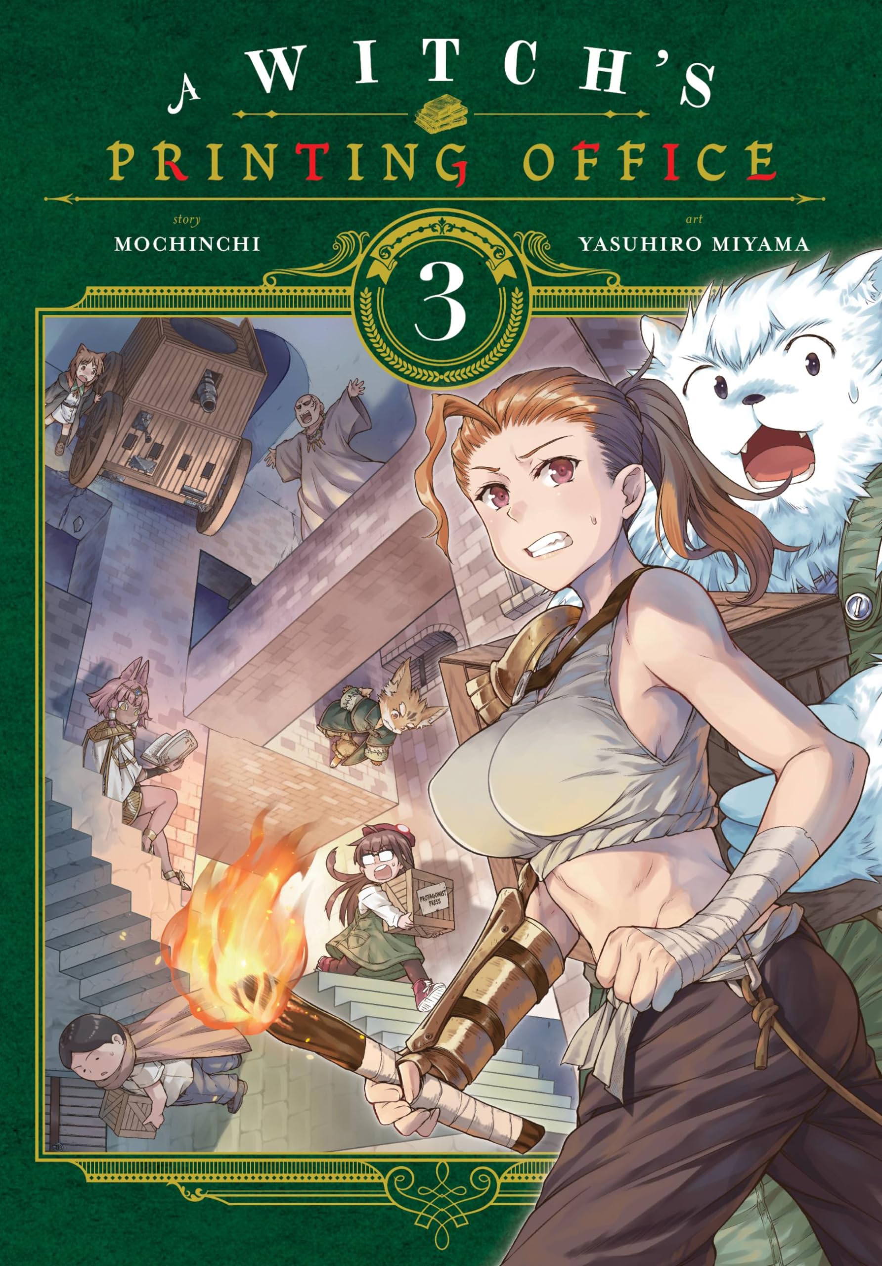A Witch's Printing Office, Vol. 3 (WITCHS PRINTING OFFICE GN) Manga