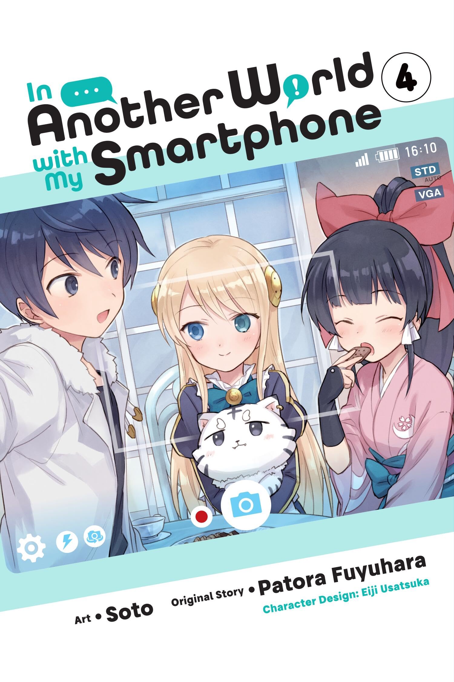 In Another World with My Smartphone, Vol. 4 (manga) (IN ANOTHER WORLD WITH MY SMARTPHONE GN) Fantasy & Sci-Fi