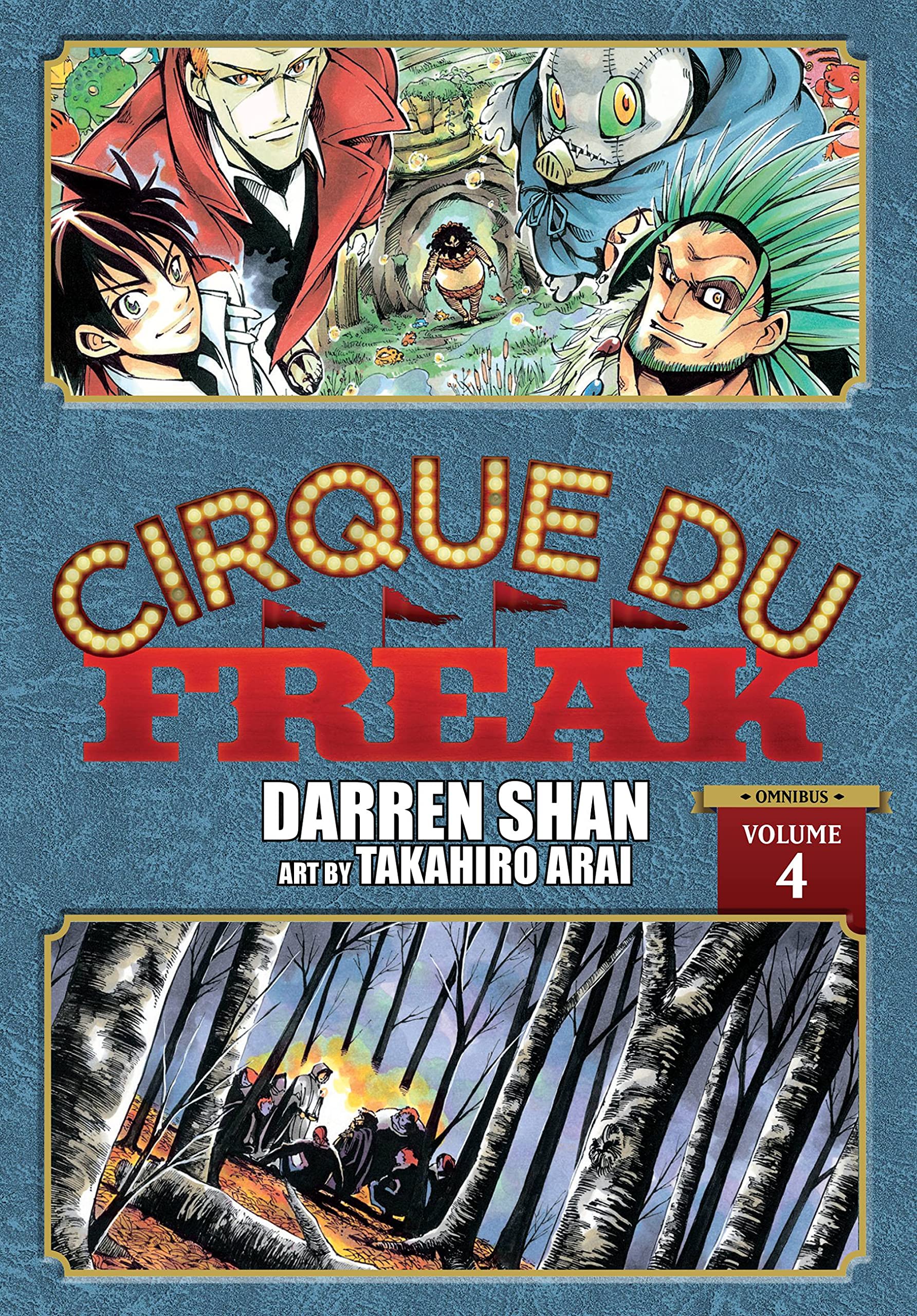 Cirque Du Freak: The Manga, Vol. 4: Volume 4 (CIRQUE DU FREAK MANGA OMNIBUS GN) Horror & Mystery