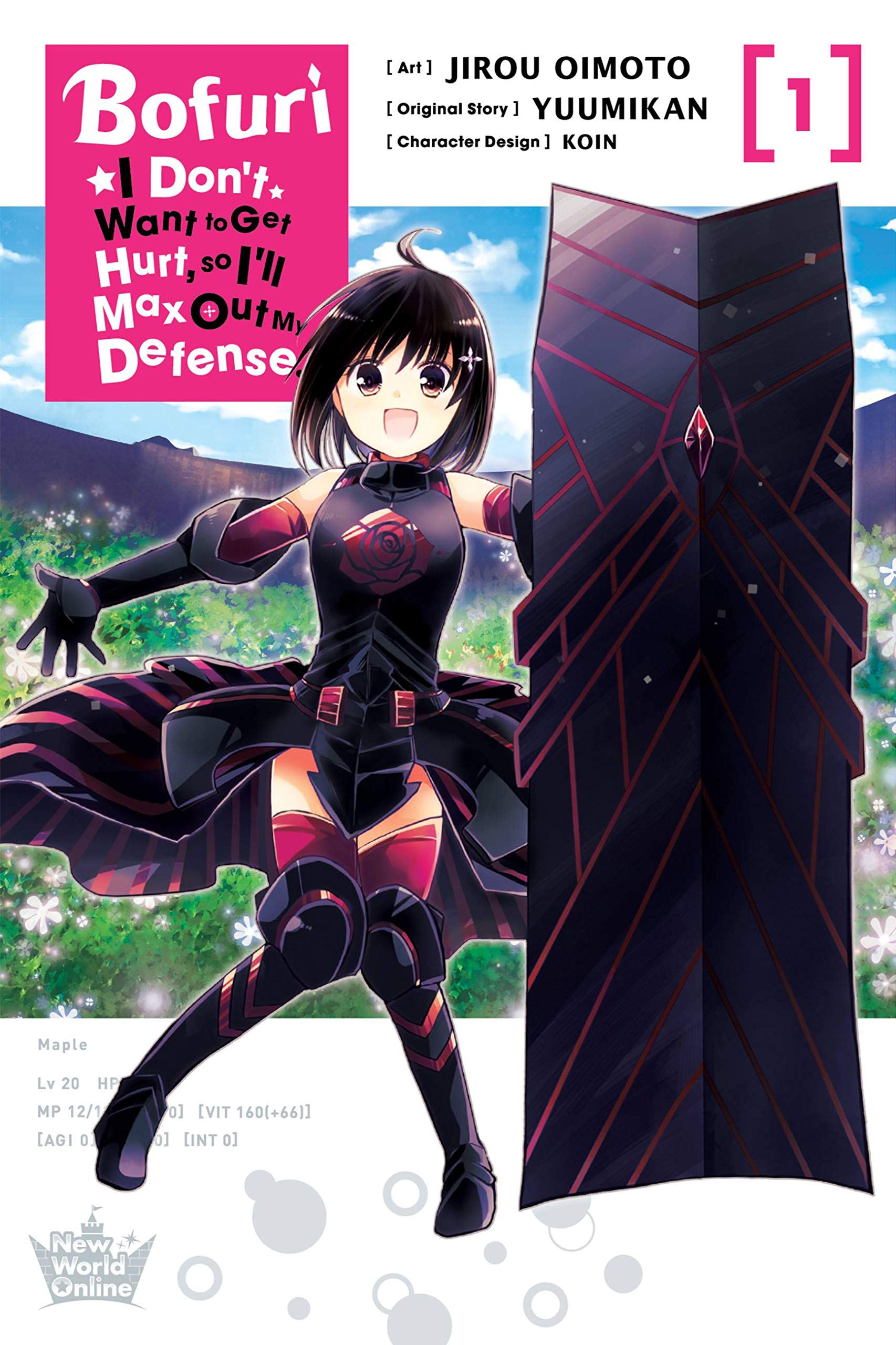 Bofuri: I Don't Want to Get Hurt, so I'll Max Out My Defense., Vol. 1 (manga): Volume 1 (BOFURI DONT WANT TO GET HURT MAX OUT DEFENSE GN, Band 1) Manga