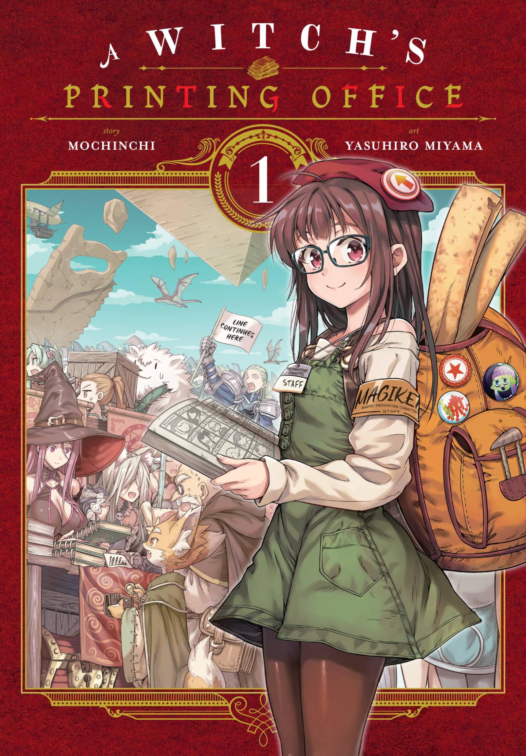 A Witch's Printing Office, Vol. 1 (WITCHS PRINTING OFFICE GN, Band 1) Manga