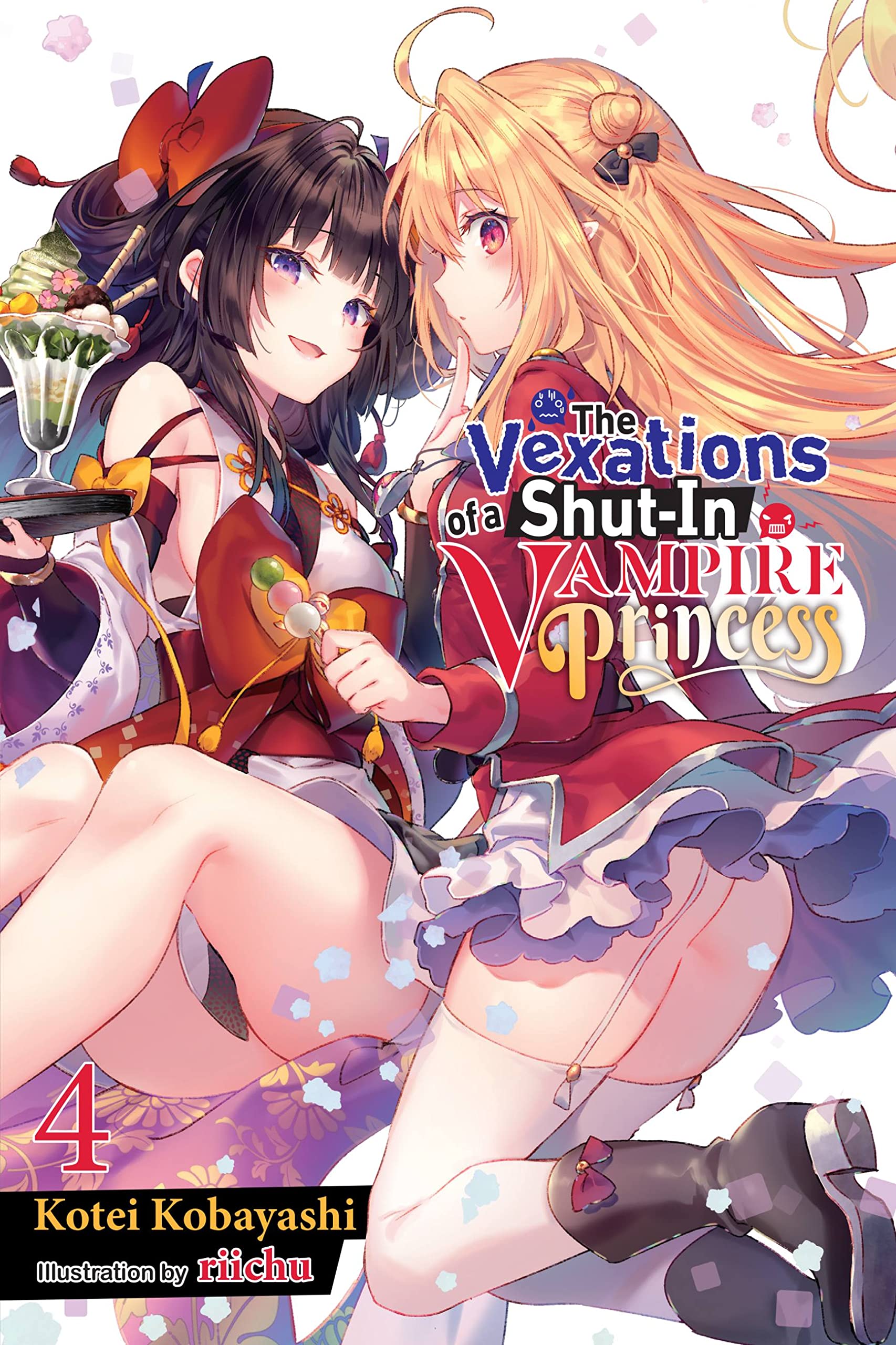 The Vexations of a Shut-In Vampire Princess, Vol. 4 (Light Novel) Action & Adventure