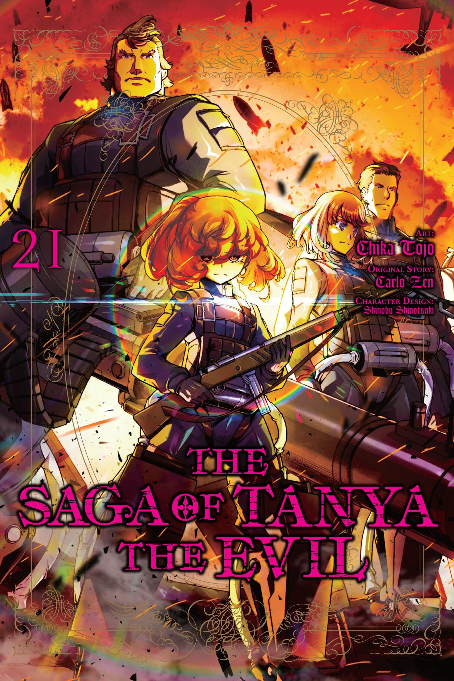 The Saga of Tanya the Evil, Vol. 21 (manga) (SAGA OF TANYA EVIL GN) Manga