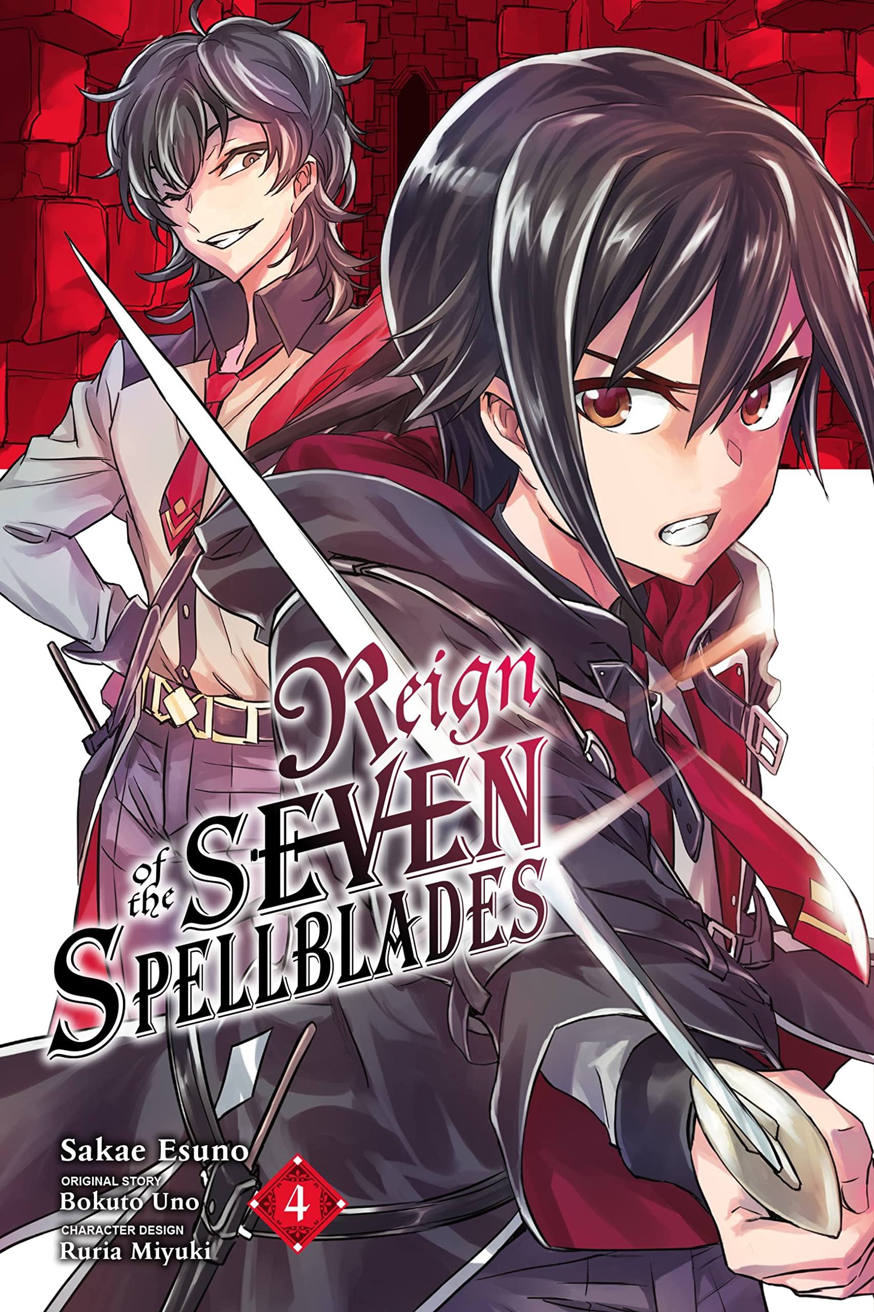 Reign of the Seven Spellblades, Vol. 4 (Manga) Manga