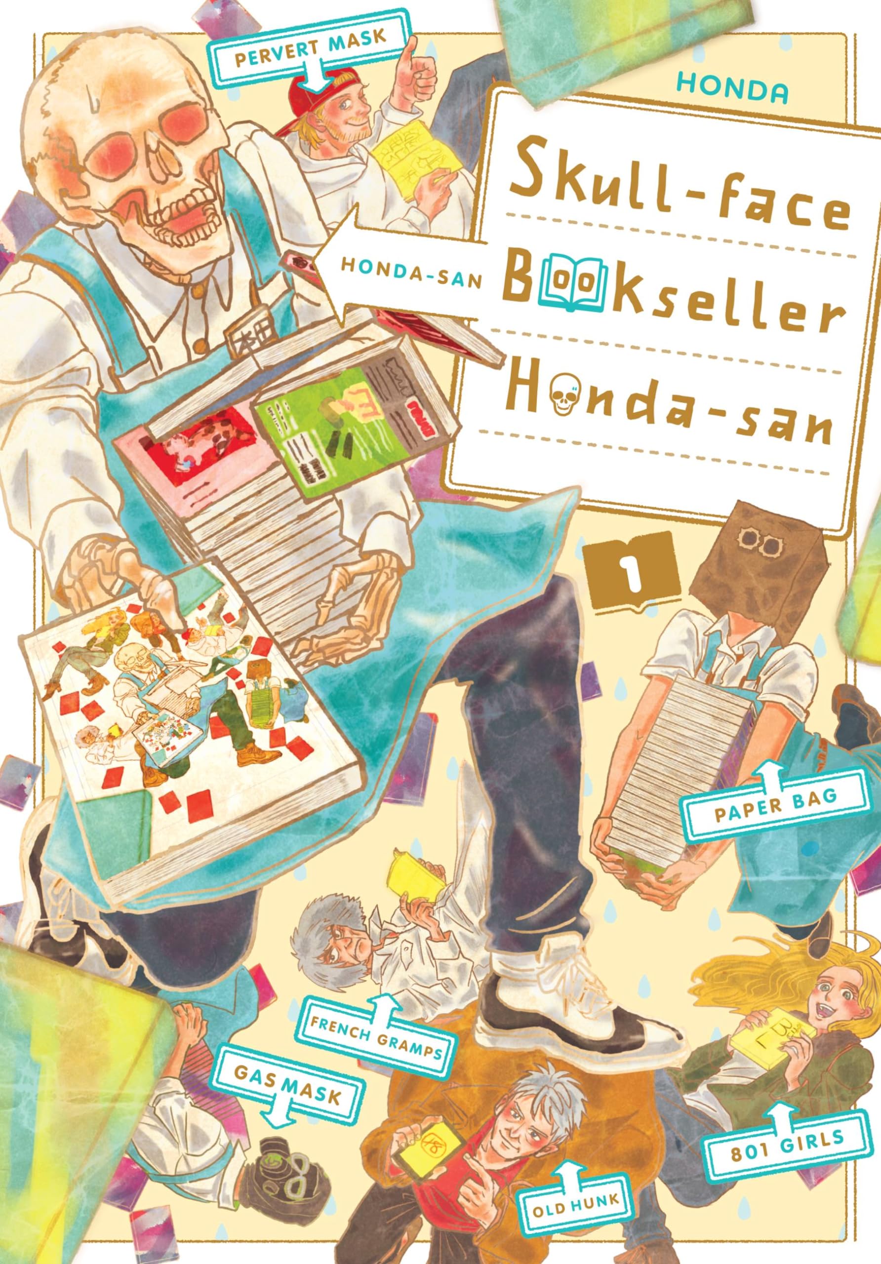 Skull-face Bookseller Honda-san, Vol. 1 Manga