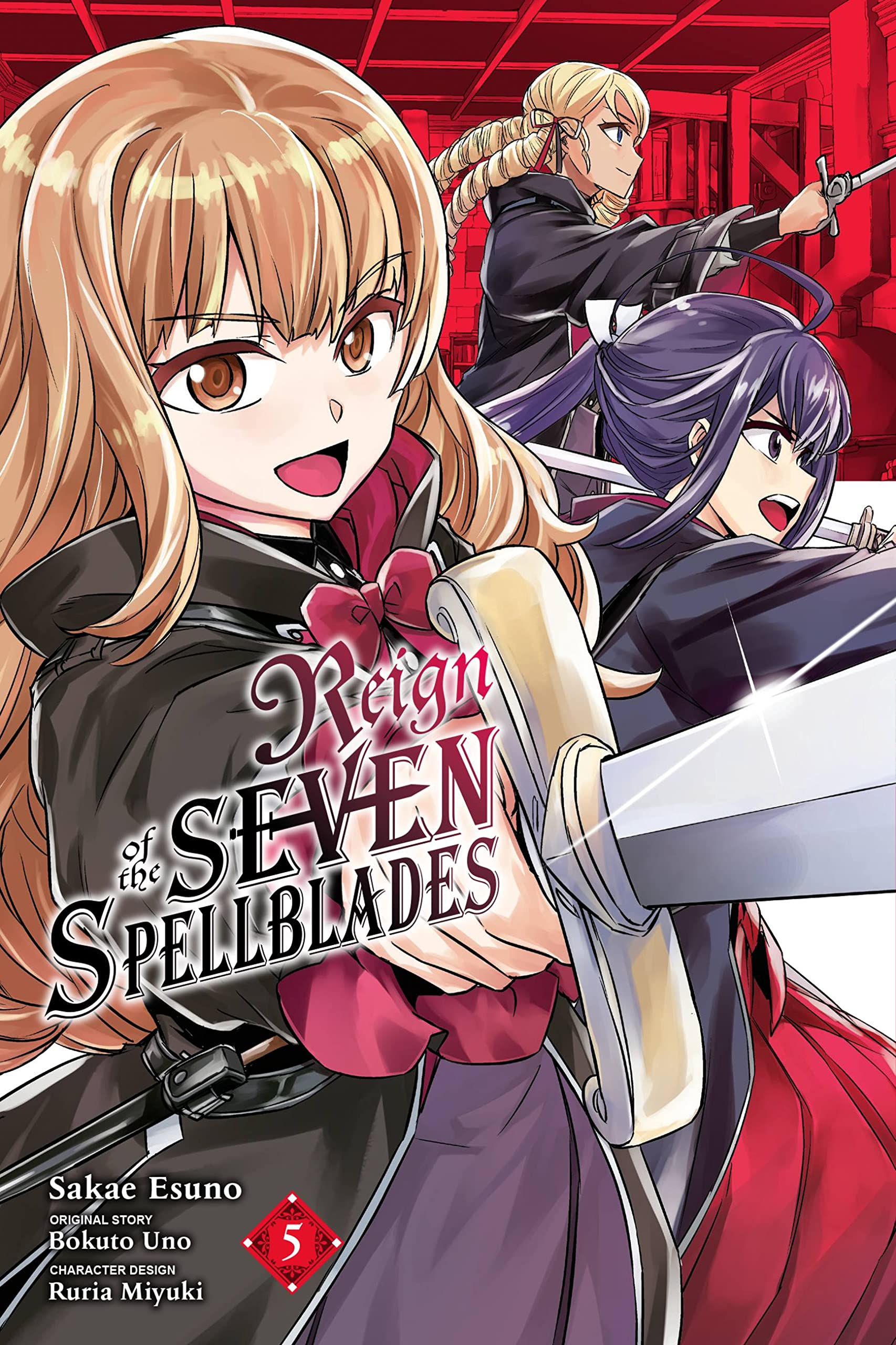 Reign of the Seven Spellblades, Vol. 5 (Manga) Manga