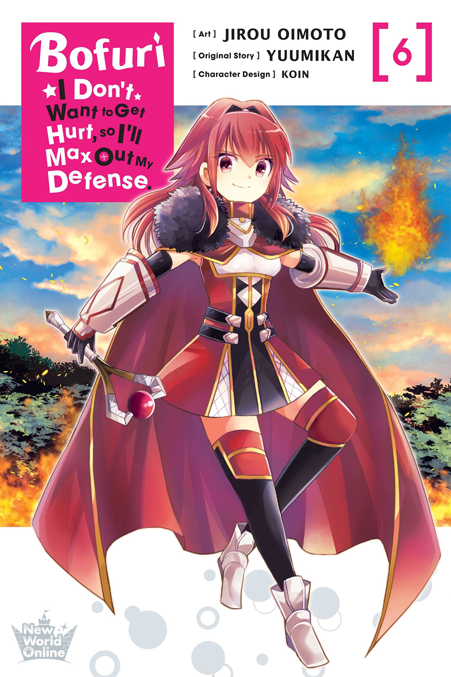 Bofuri: I Don't Want to Get Hurt, so I'll Max Out My Defense., Vol. 6 (manga) (BOFURI DONT WANT TO GET HURT MAX OUT DEFENSE GN) Manga
