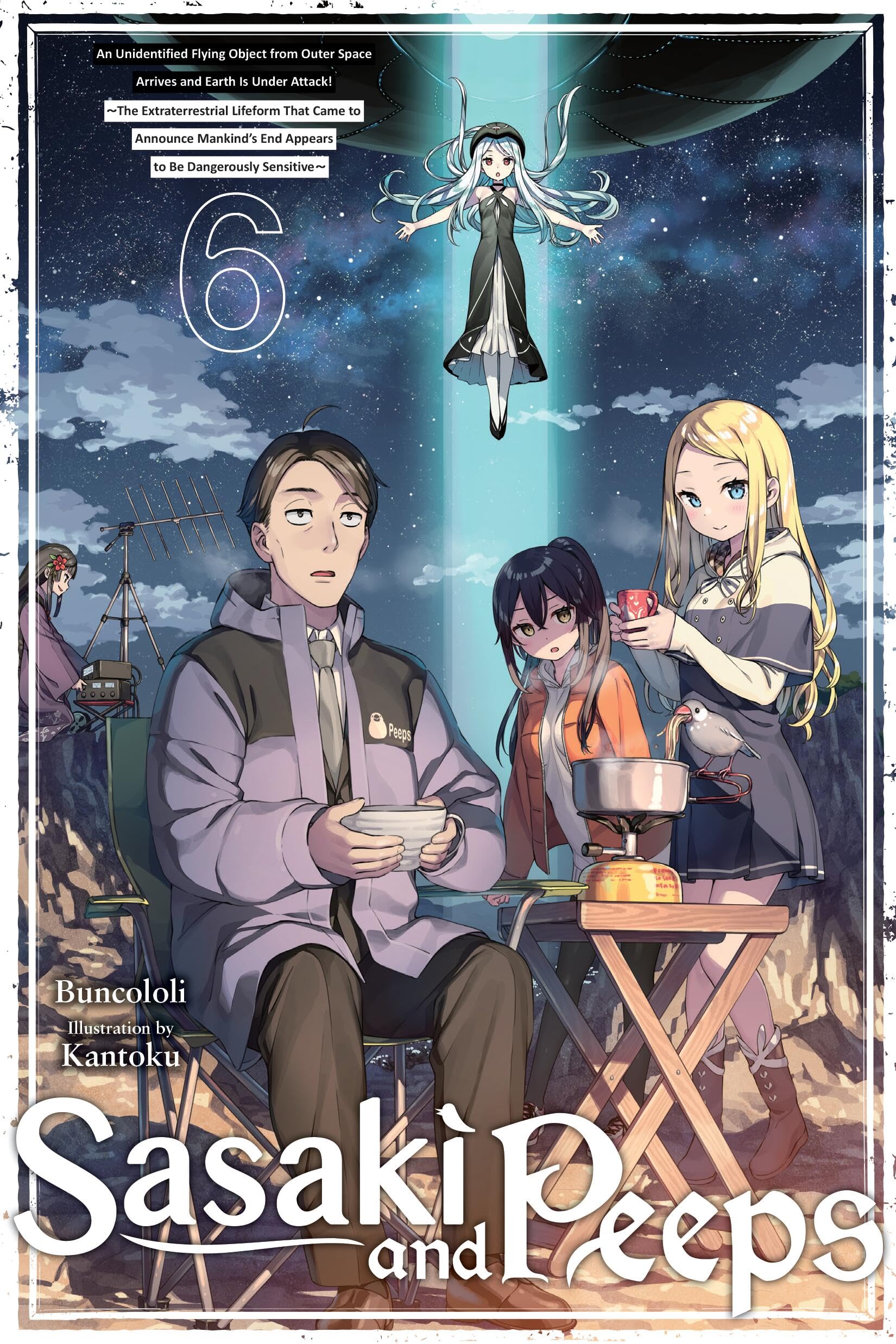 Sasaki and Peeps, Vol. 6 (light novel): The Extraterrestrial Lifeform That Came to Announce Mankind’s End Appears to Be Dangerously Sensitive! (SASAKI & PEEPS LIGHT NOVEL SC) Contemporary literature