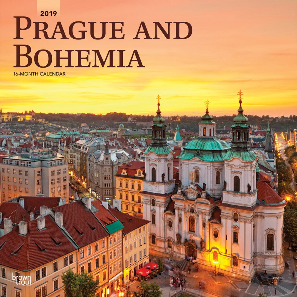Prague and Bohemia 2019 Calendar book