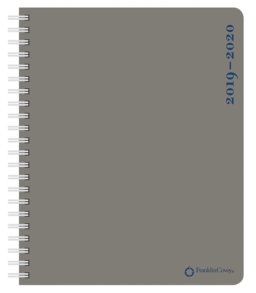 Franklincovey Monarch Weekly 2020 Planner: Foggy Gray Books