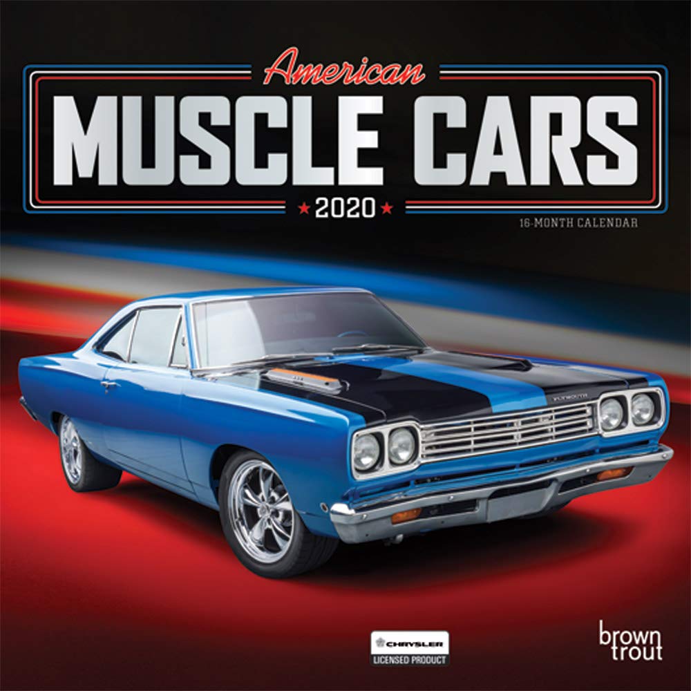 American Muscle Cars 2020 Calendar Arts & Culture