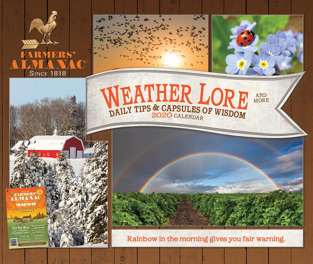 Farmers' Almanac Weather Lore 2020 Calendar: Daily Tips & Capsules of Wisdom and More Geology & Geography