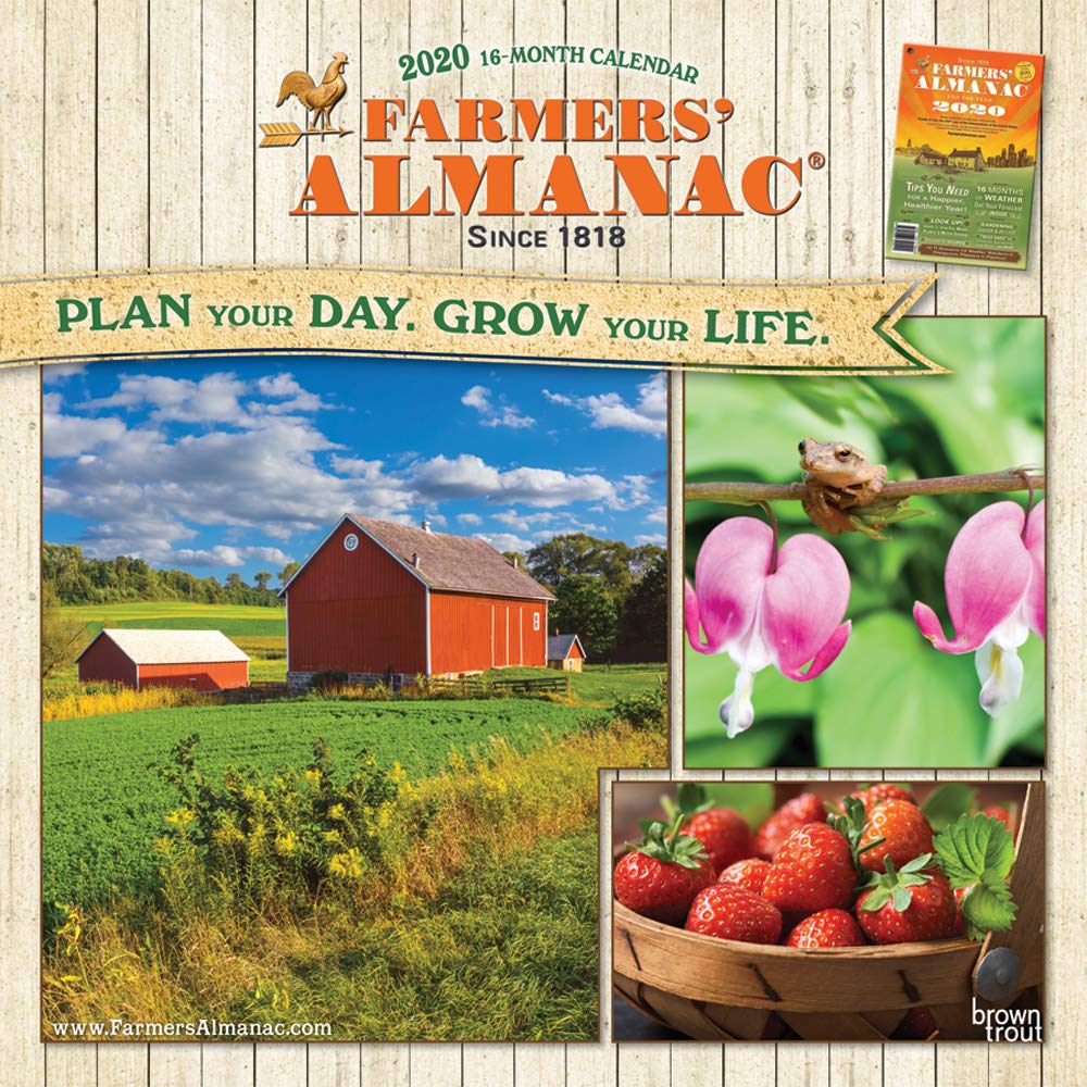 Farmers' Almanac 2020 Calendar Reference Books