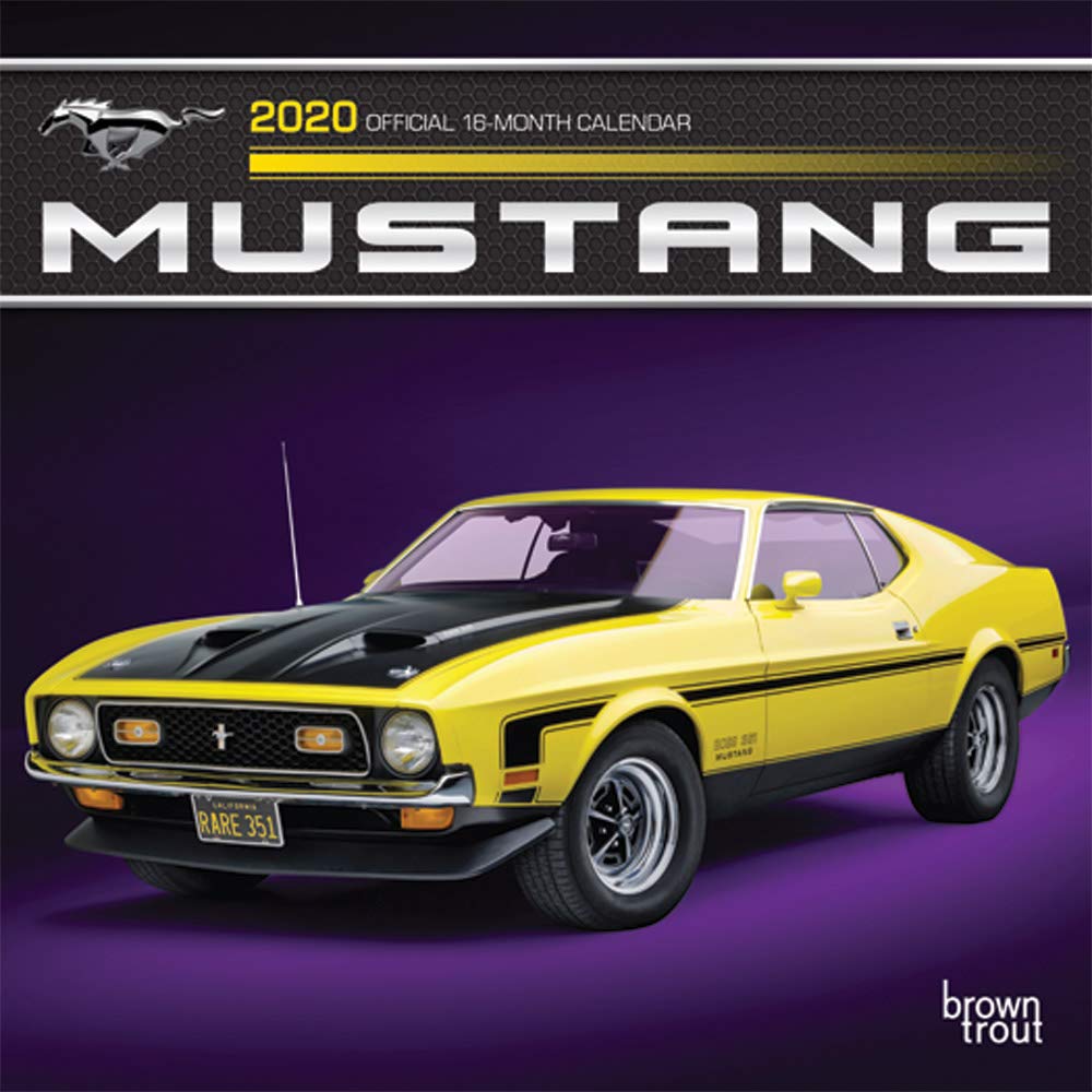 Mustang 2020 Calendar: Foil Stamped Cover Arts & Culture