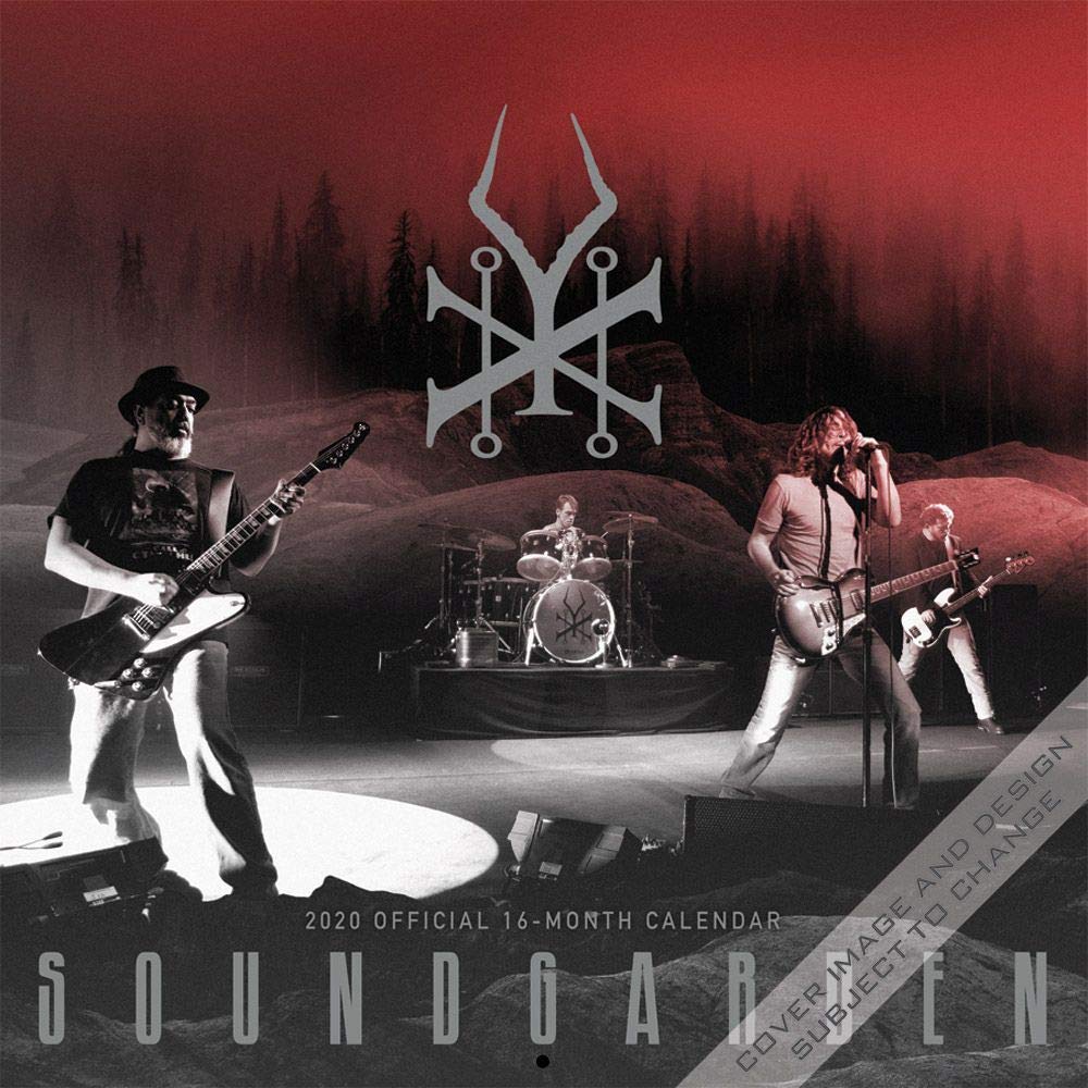 Soundgarden 2020 Calendar Mathematics