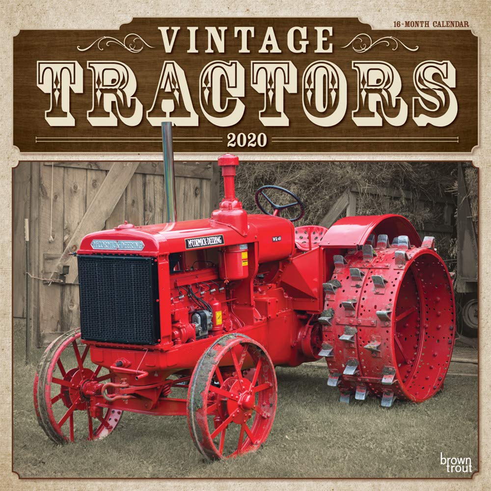 Vintage Tractors 2020 Calendar Books