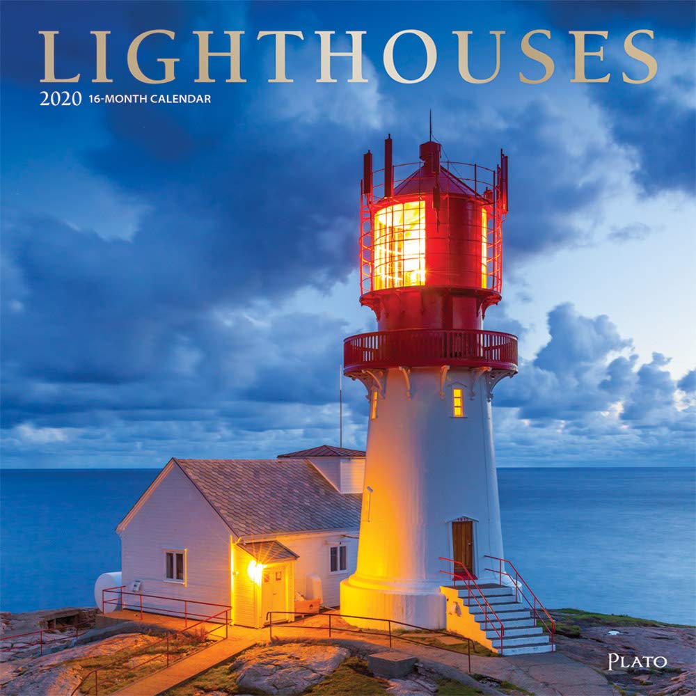 Lighthouses 2020 Calendar: Foil Stamped Cover Calendars