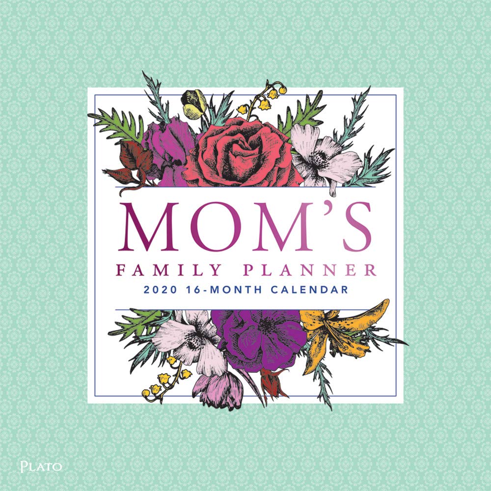 Mom's Family Planner 2020 Calendar: Foil Stamped Cover Calendars