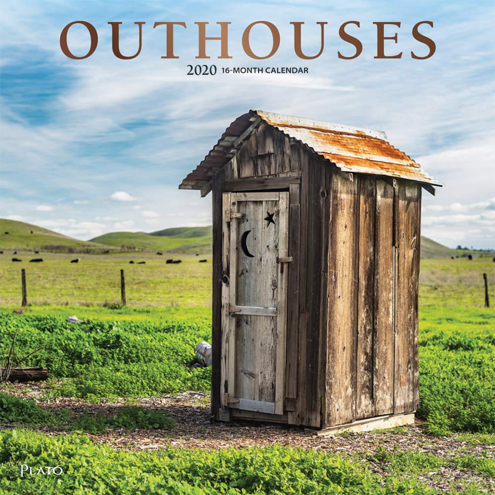 Outhouses 2020 Calendar: Foil Stamped Cover Calendars