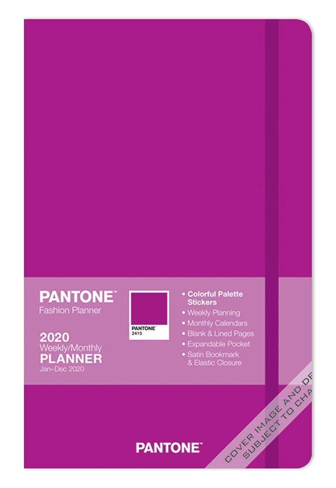Pantone Fashion Planner 2020 Weekly / Monthly Planner: Fuchsia Books