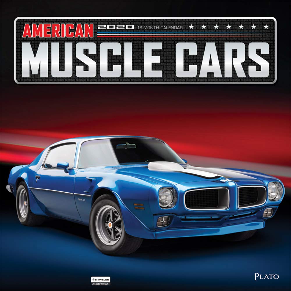 American Muscle Cars 2020 Calendar: Foil Stamped Cover Arts & Culture Books