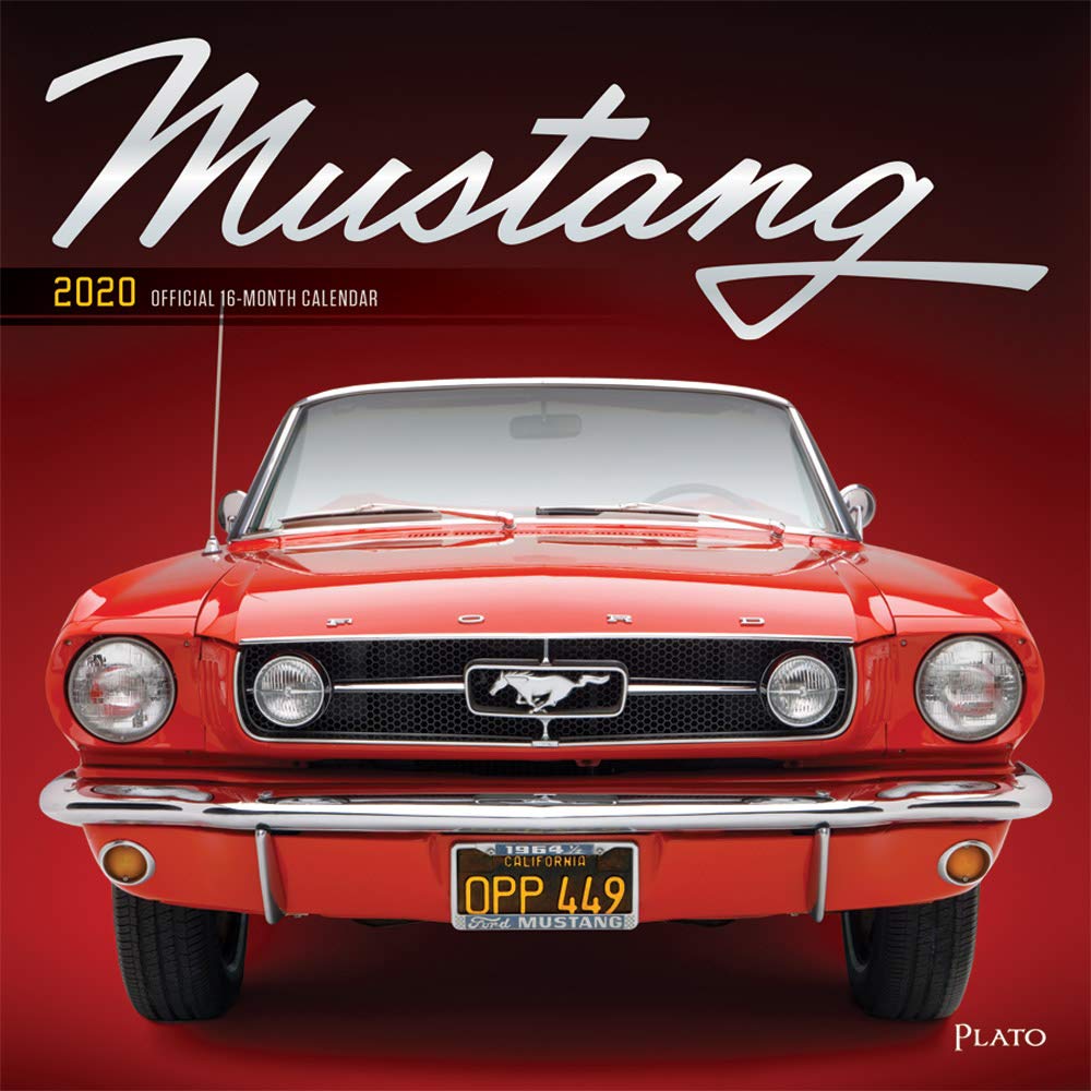 Mustang 2020 Calendar: Foil Stamped Cover Arts & Culture