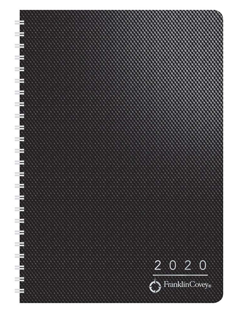 Franklincovey Weekly 2020 Planner: Flexible Black Books