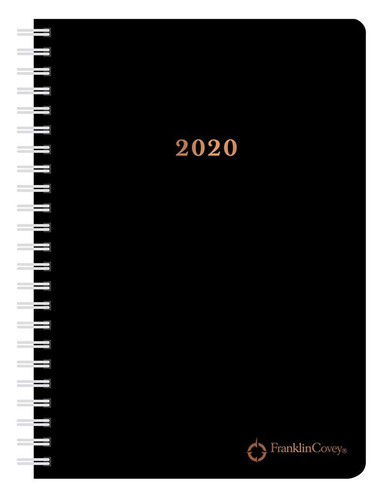 Franklincovey Weekly 2020 Planner: Black Onyx Books